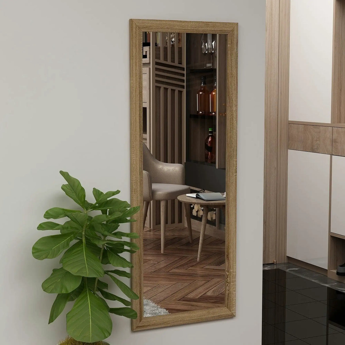 Oglinda SONNY, maro, 40x2x105 cm