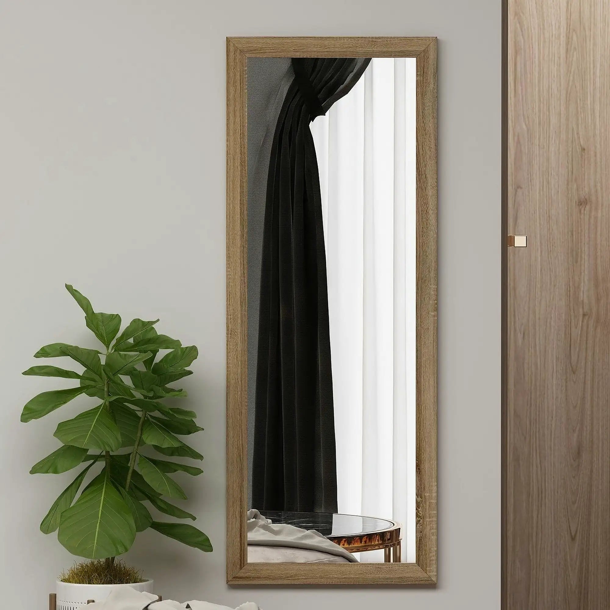 Oglinda SONNY, maro, 40x2x105 cm
