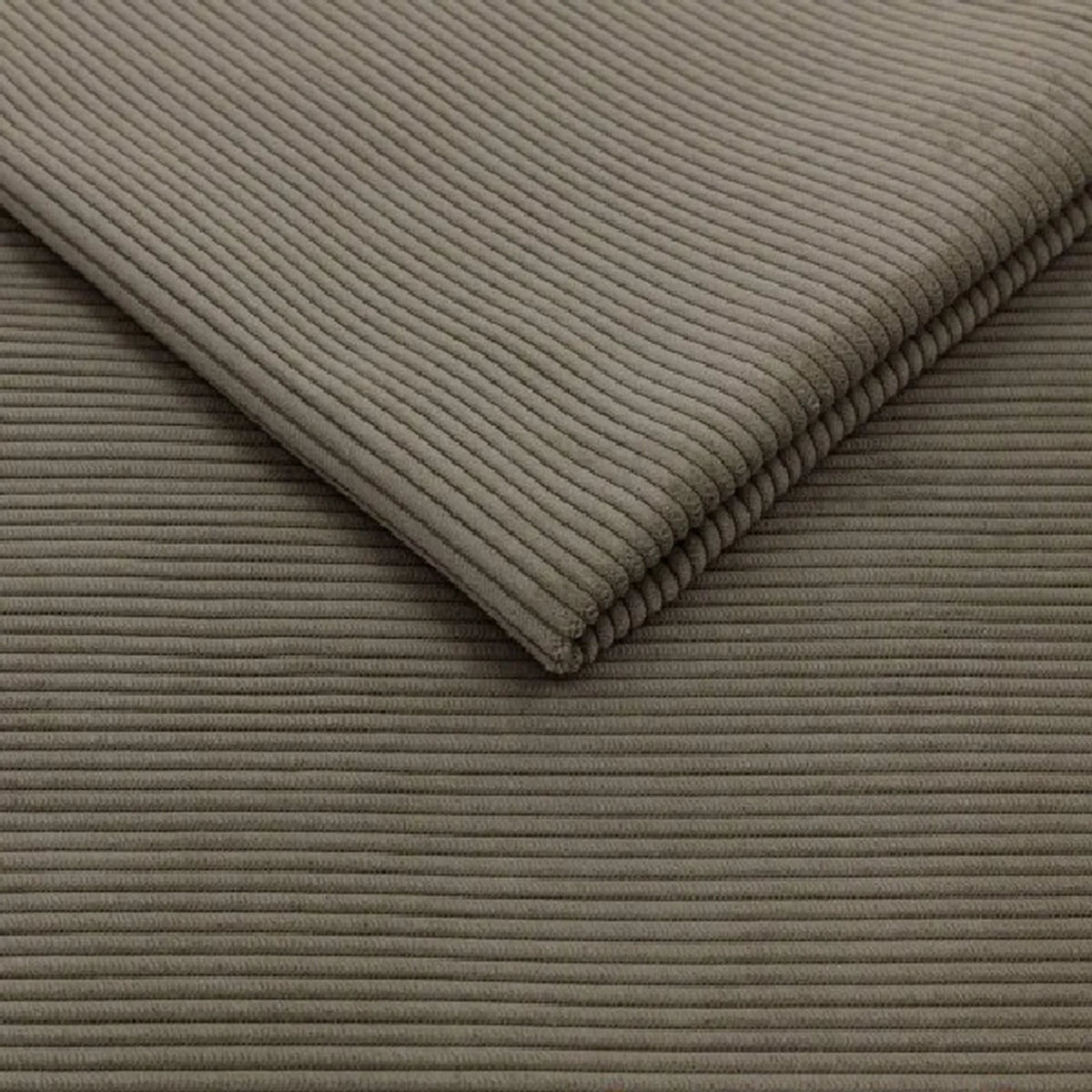 Canapea extensibila GANDI 160, Gama Premium, stofa catifelata grej - Ontario 03, cu tetiere reglabila, 227x102x95 cm
