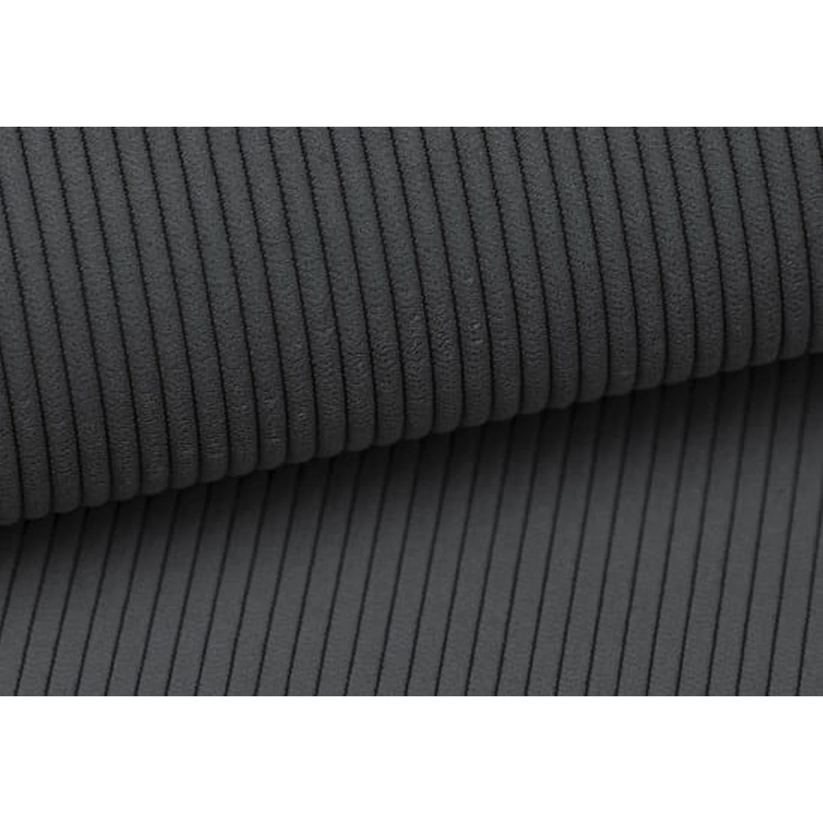 Canapea TINO extensibila 120, stofa catifelata gri inchis - Ontario 19, Gama Premium, 167x97x84 cm