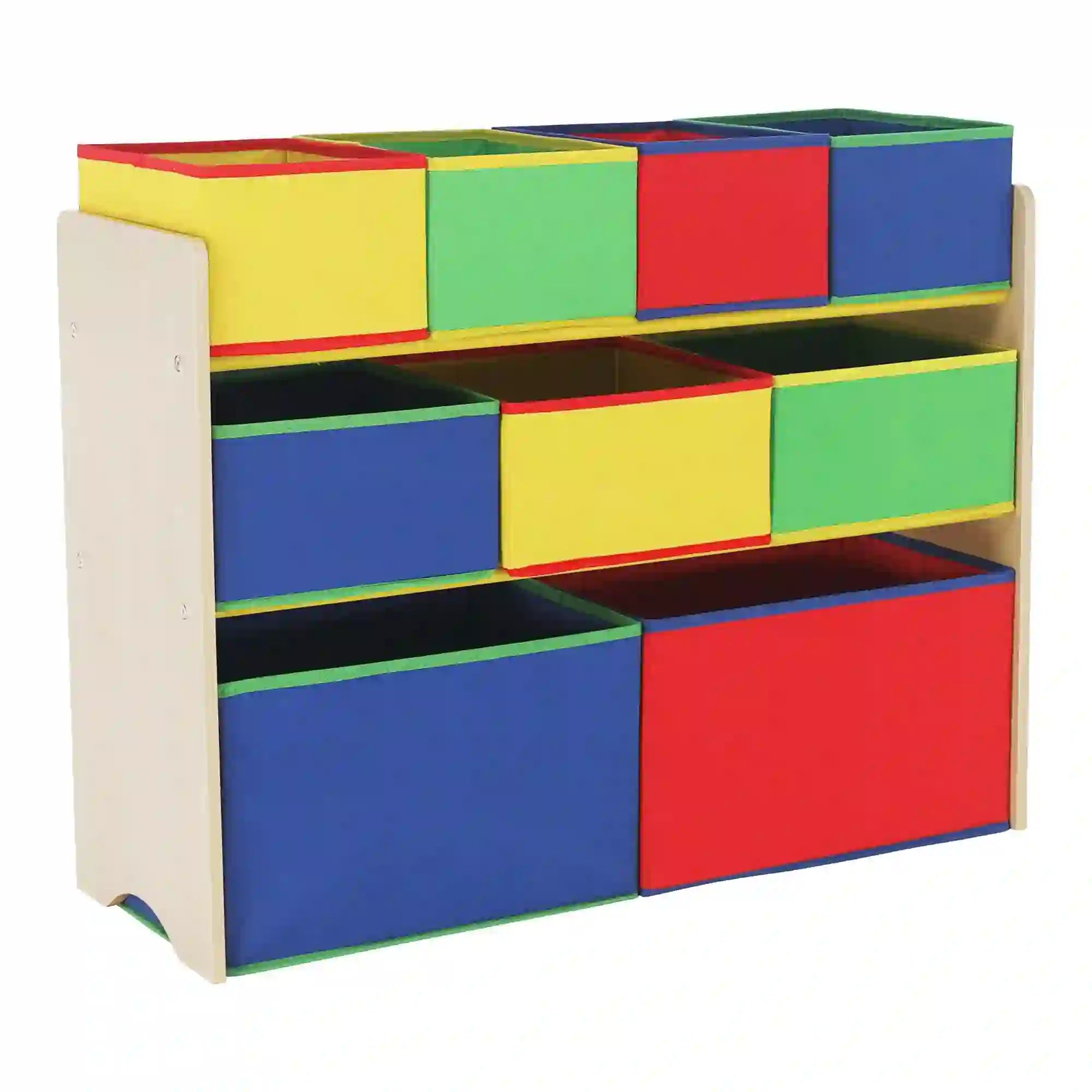 Organizator jucarii NORDEN, multicolor, DTD/tesatura, 83x29x60 cm