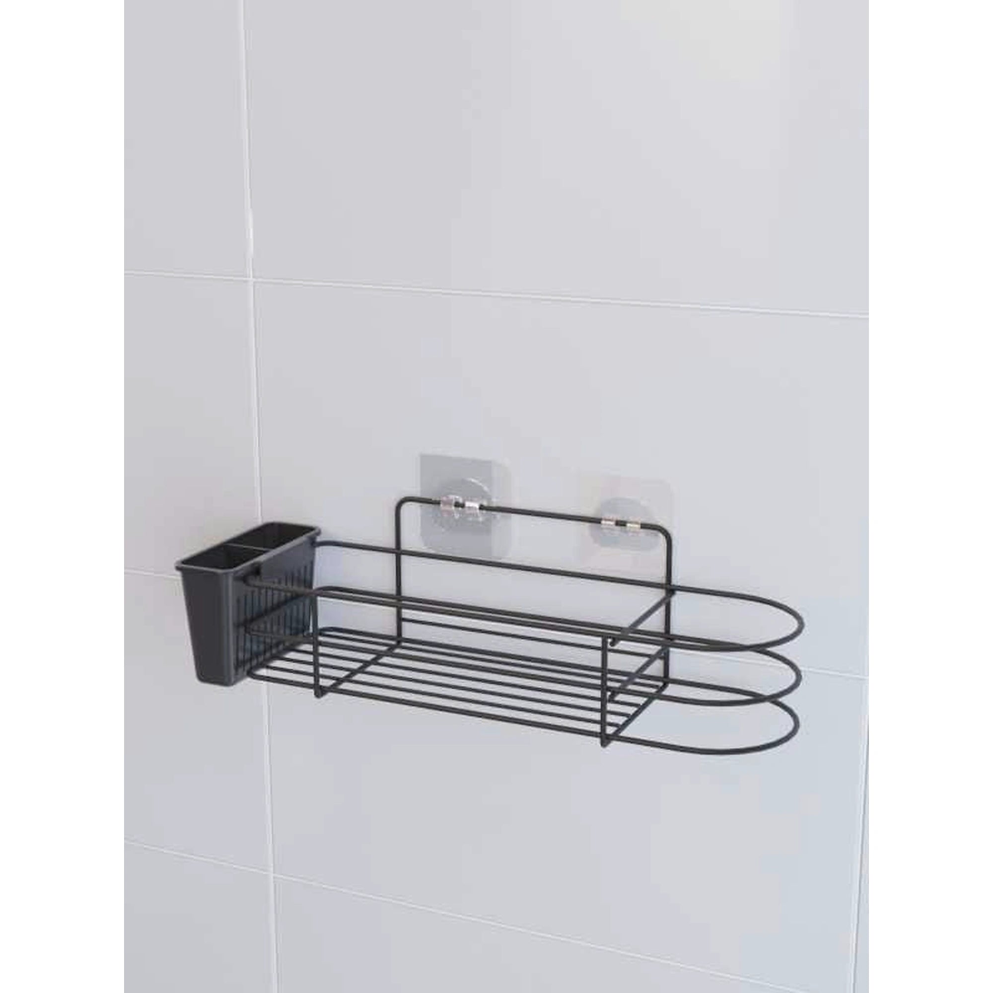 Organizator SY302K, negru, metal, 36x9x12 cm