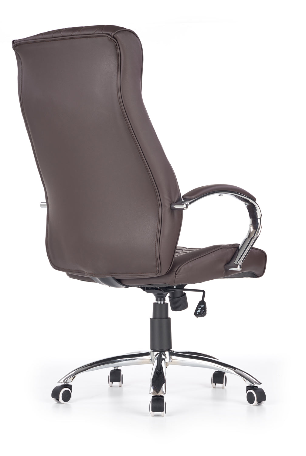 Scaun de birou HILTON, maro, piele ecologica, 60x72x118/126 cm