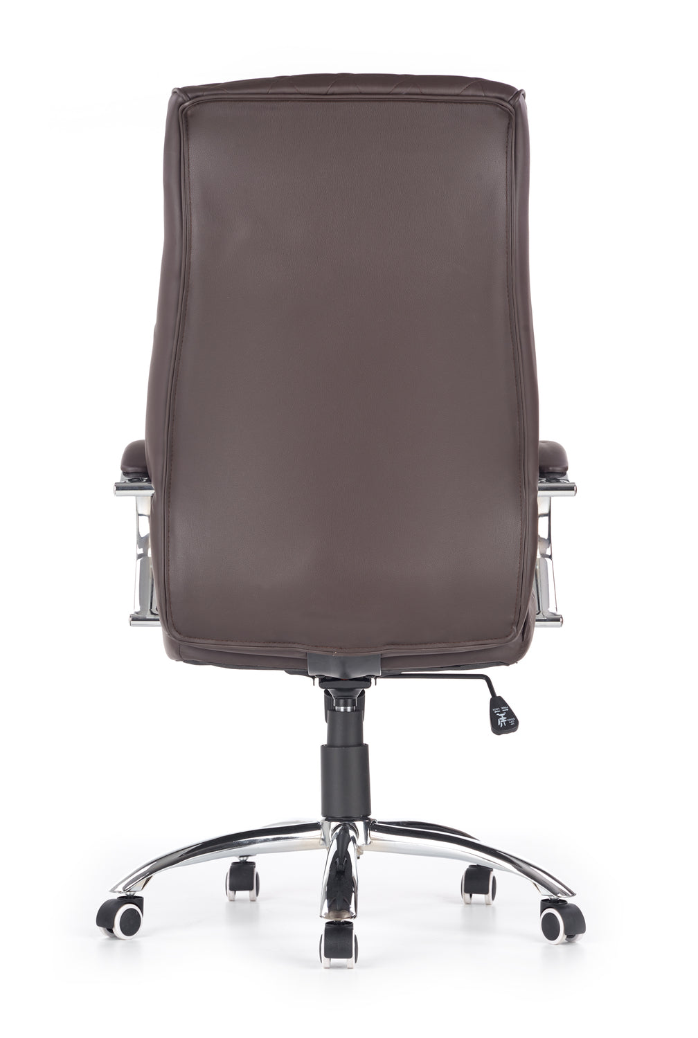 Scaun de birou HILTON, maro, piele ecologica, 60x72x118/126 cm