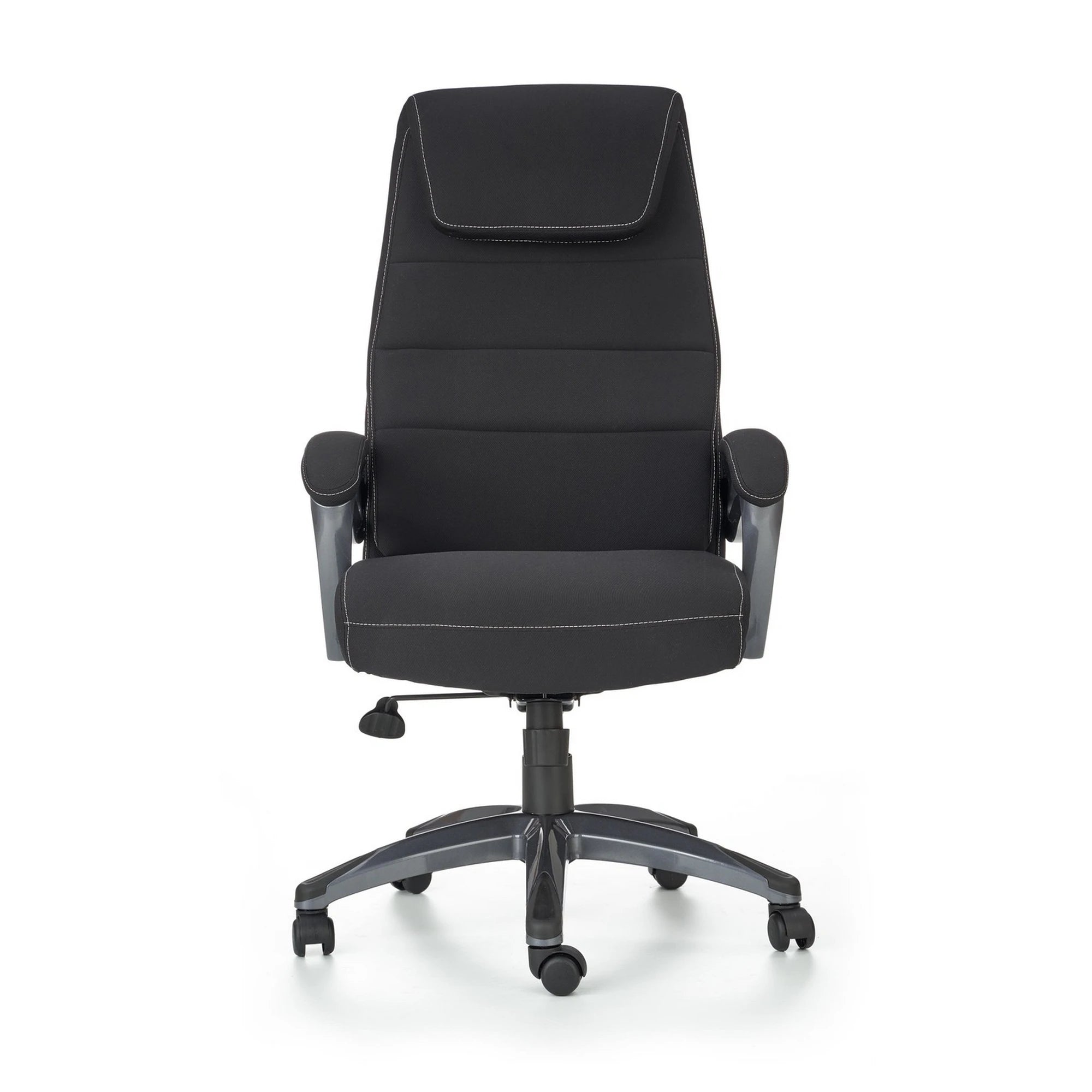 Scaun birou SIDNEY, negru, stofa, 65x70x117/125 cm