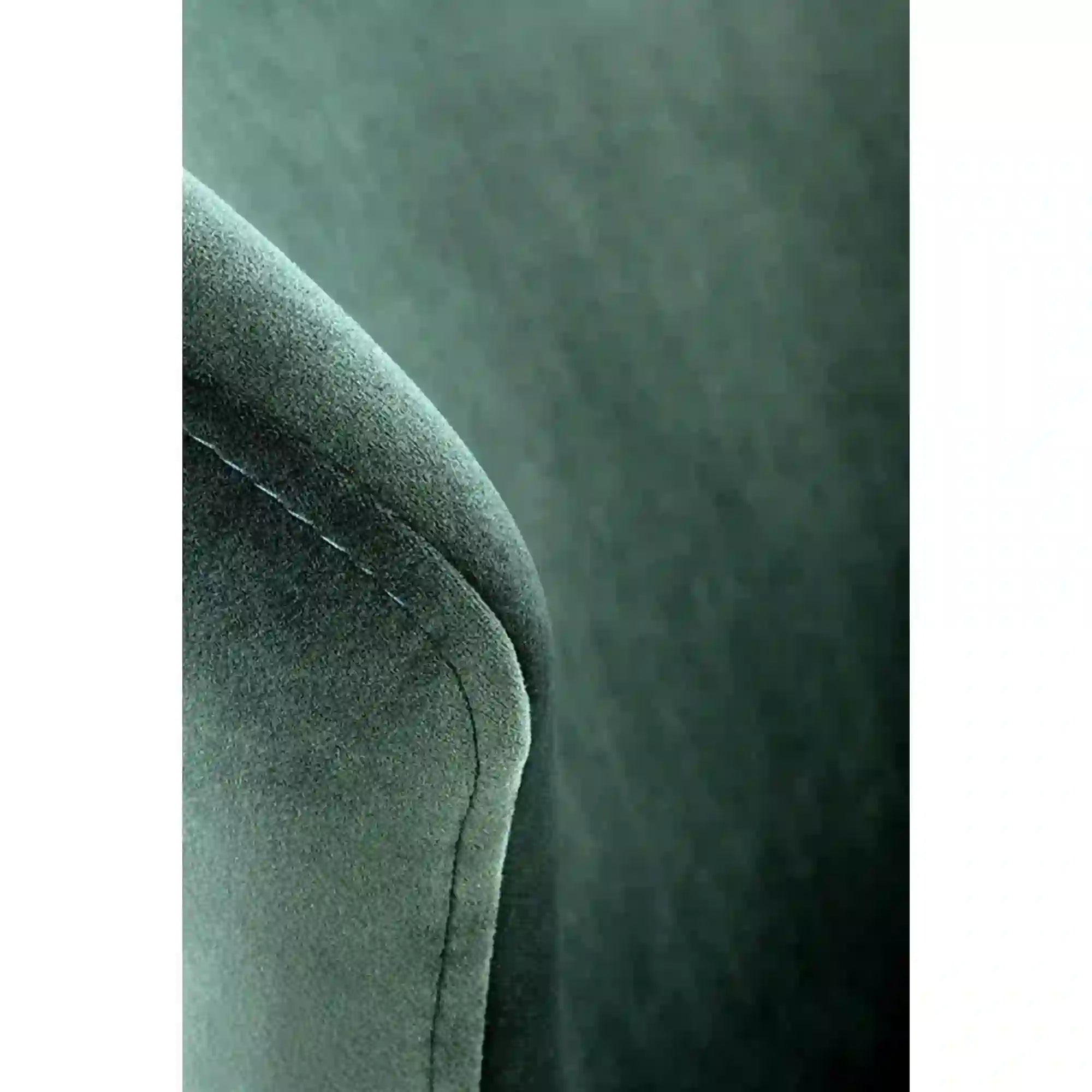 Scaun K458, verde/negru, stofa catifelata/metal, 57x62x82 cm