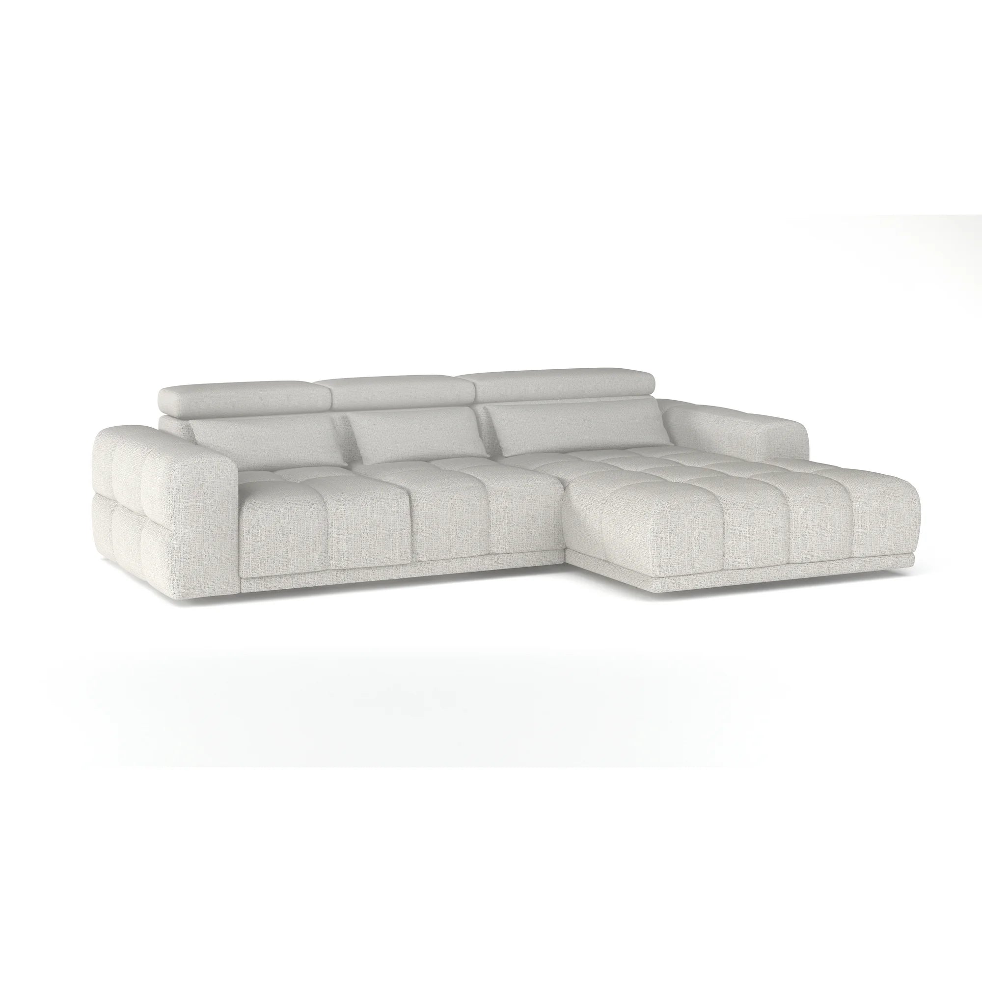 Coltar PANAMA S, personalizabil materiale Gama Premium, cu reglaj electric, 290x188x98 cm