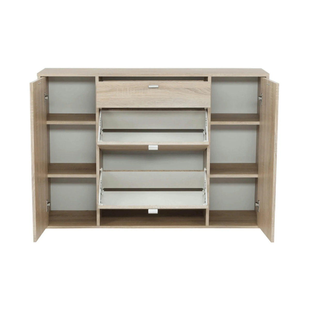Pantofar ANABELA, stejar sonoma, PAL melaminat, 120x28x85 cm