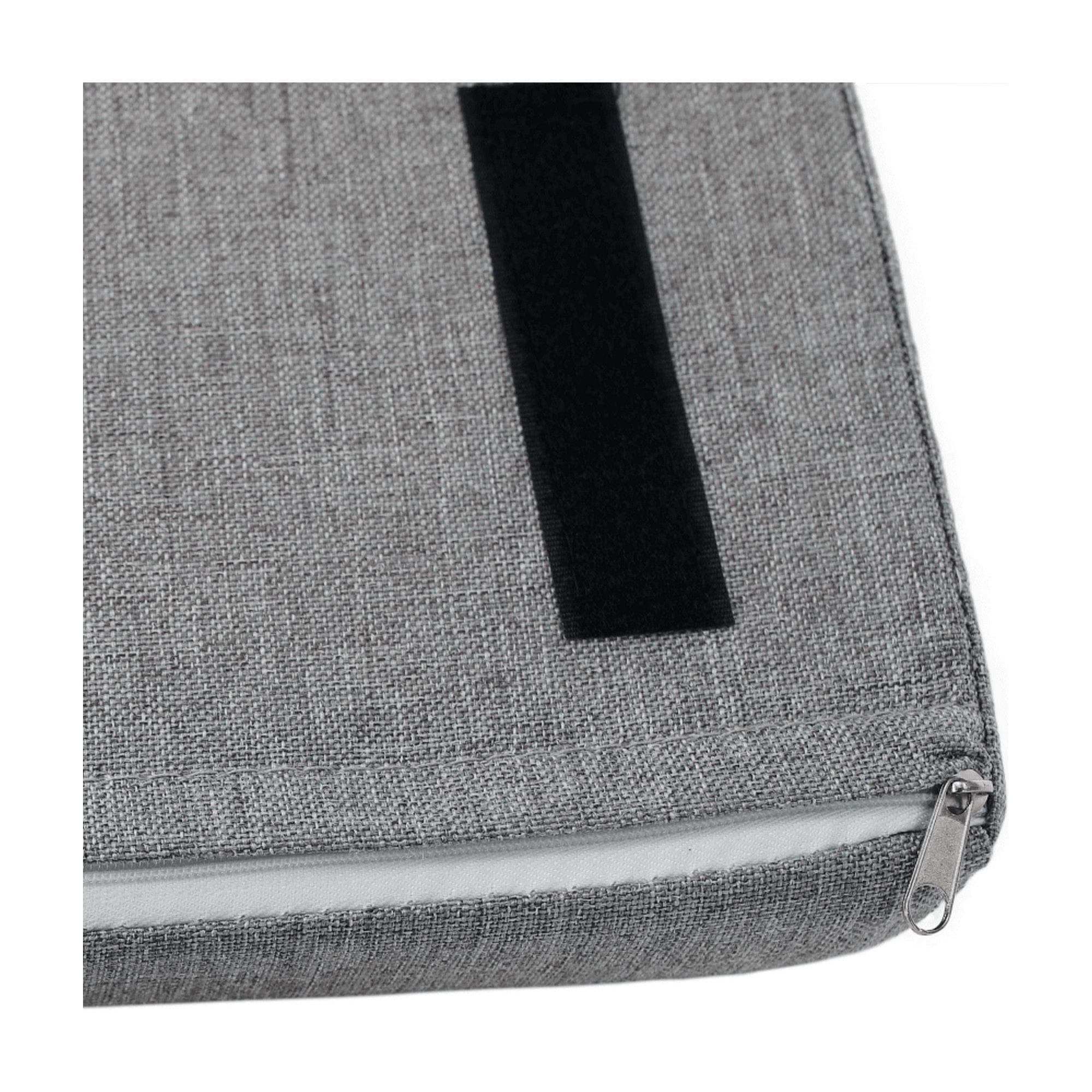 Pantofar BOKSA, alb/gri, 60x27x45 cm