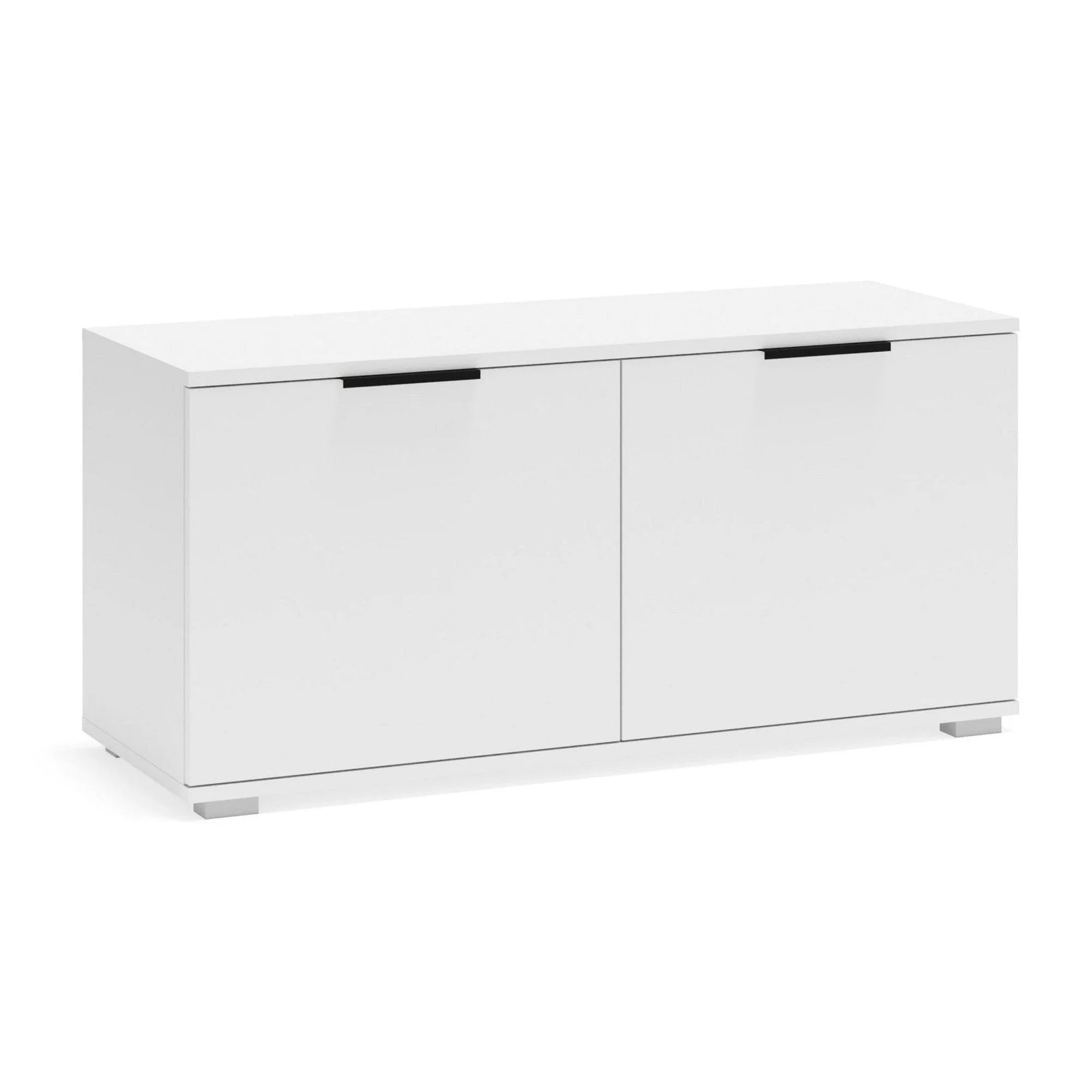 Pantofar CLIF ST-100, alb, PAL laminat, 100x38x48 cm