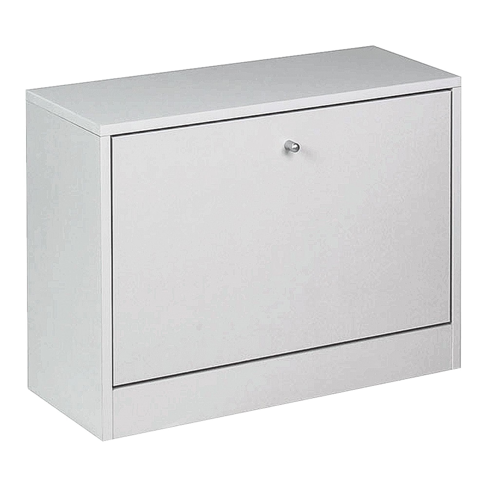 Pantofar FATMA NEW, alb, PAL, 60x24x45 cm