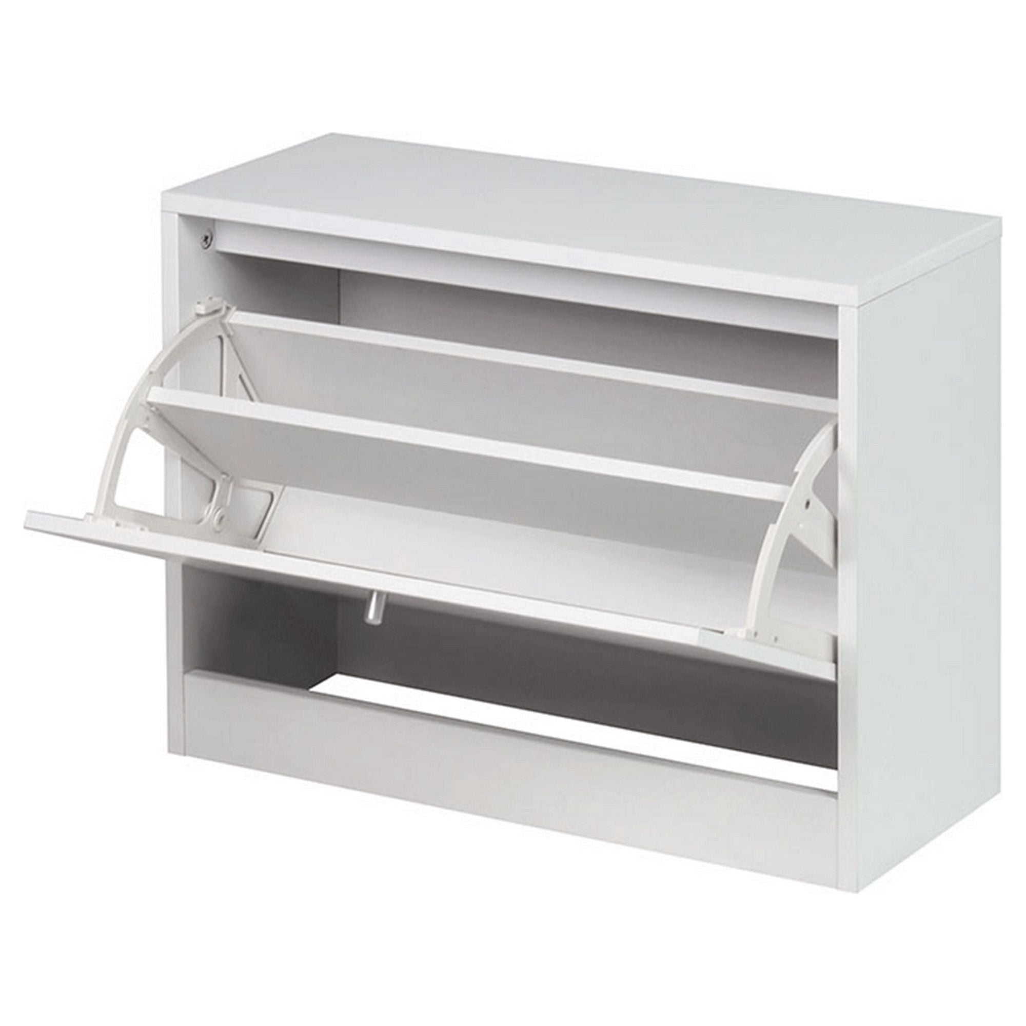 Pantofar FATMA NEW, alb, PAL, 60x24x45 cm