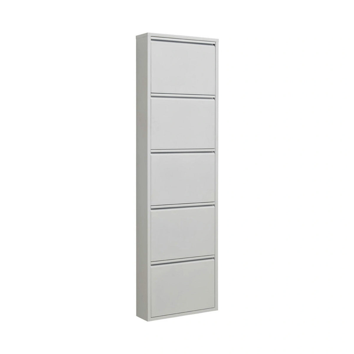 Pantofar FLY, alb, metal, 50x15x170 cm