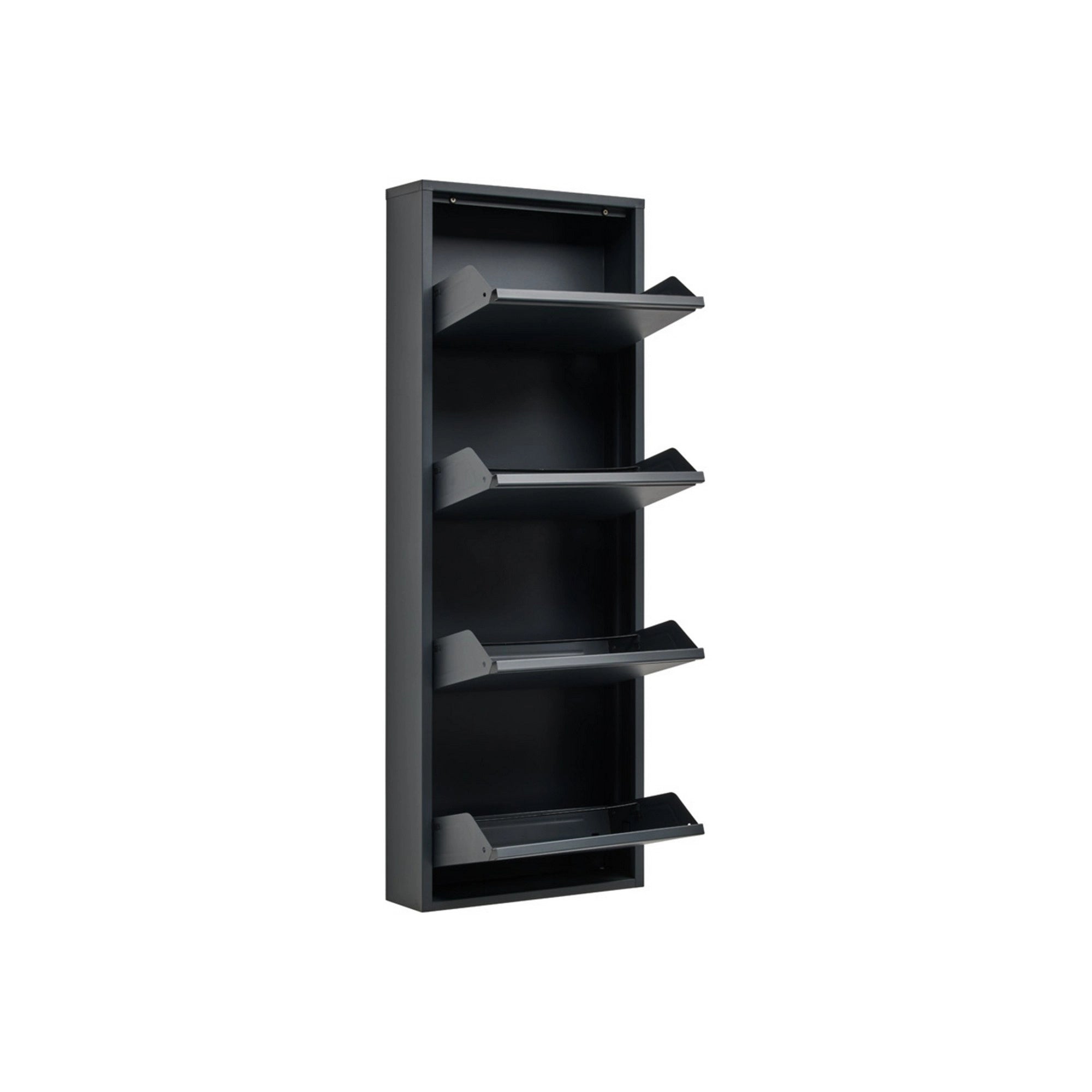 Pantofar FLY, gri antracit, metal, 50x15x137 cm