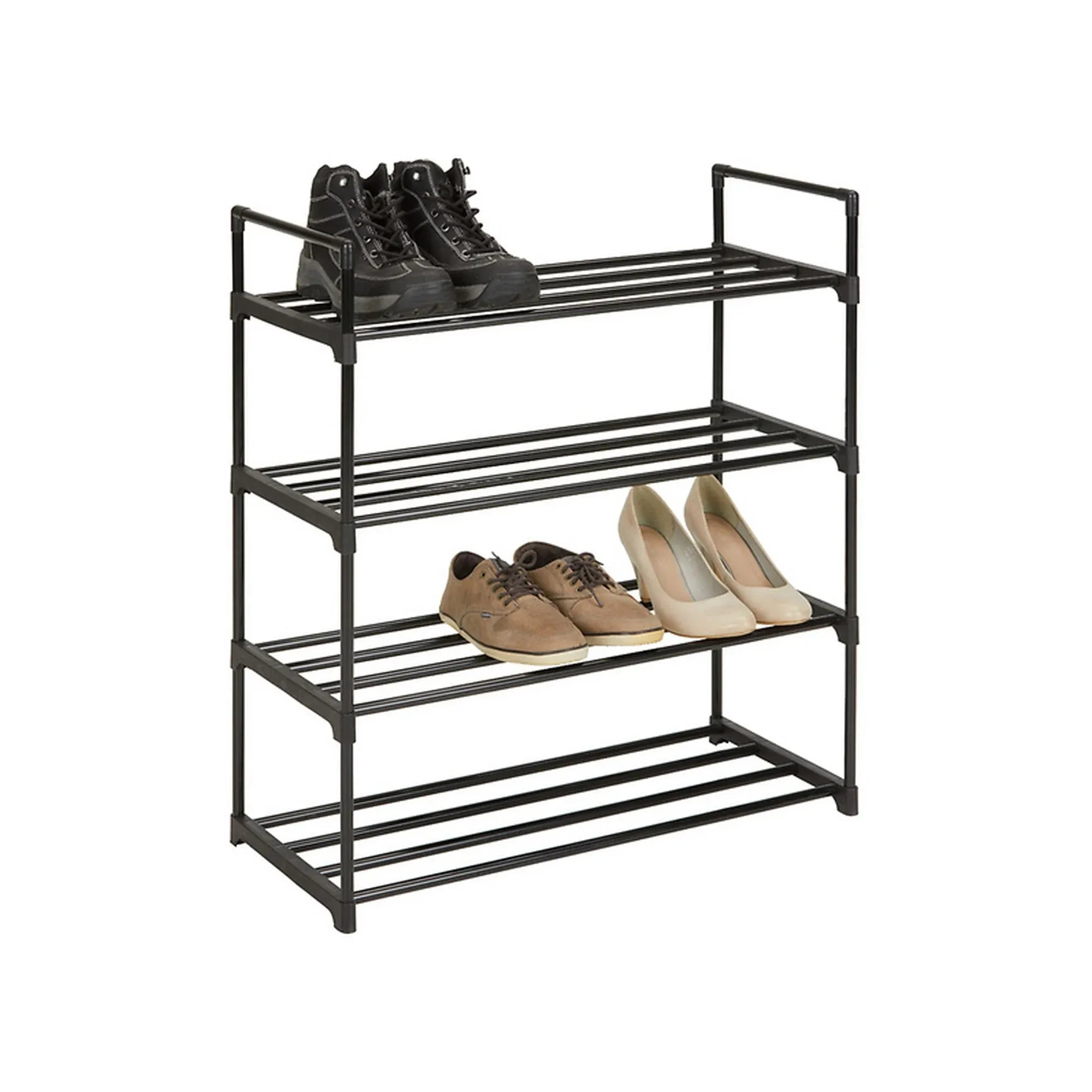 Pantofar JANA, negru, metal, 65x30x82 cm