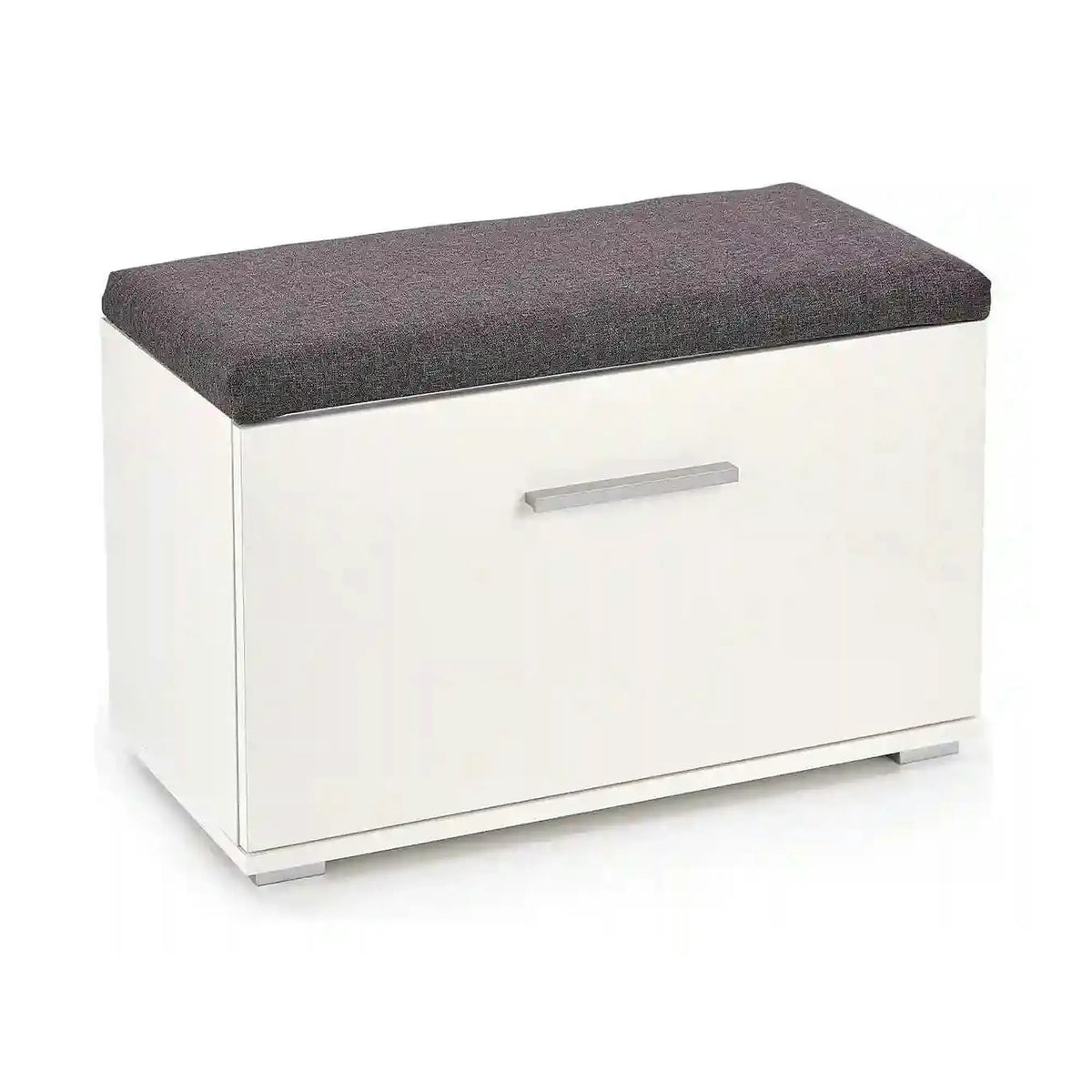 Pantofar LIMA ST2, gri/alb, PAL laminat, 70x32x45 cm