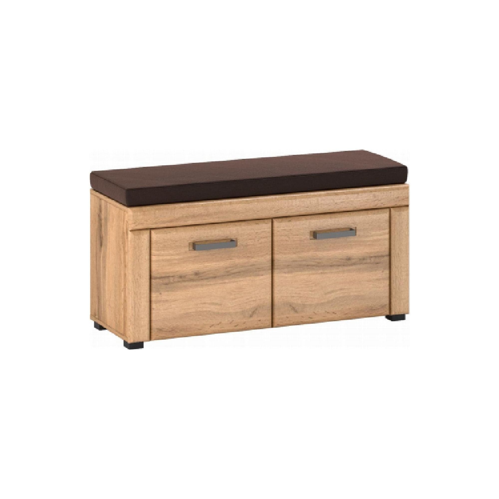 Pantofar PUSAN Y, stejar, 100x50x37 cm