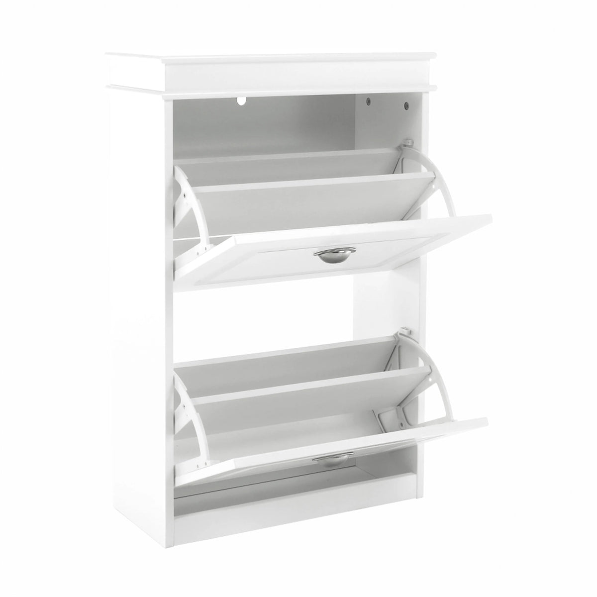 Pantofar SEBER TYP 1, alb, PAL, 54x24x83 cm