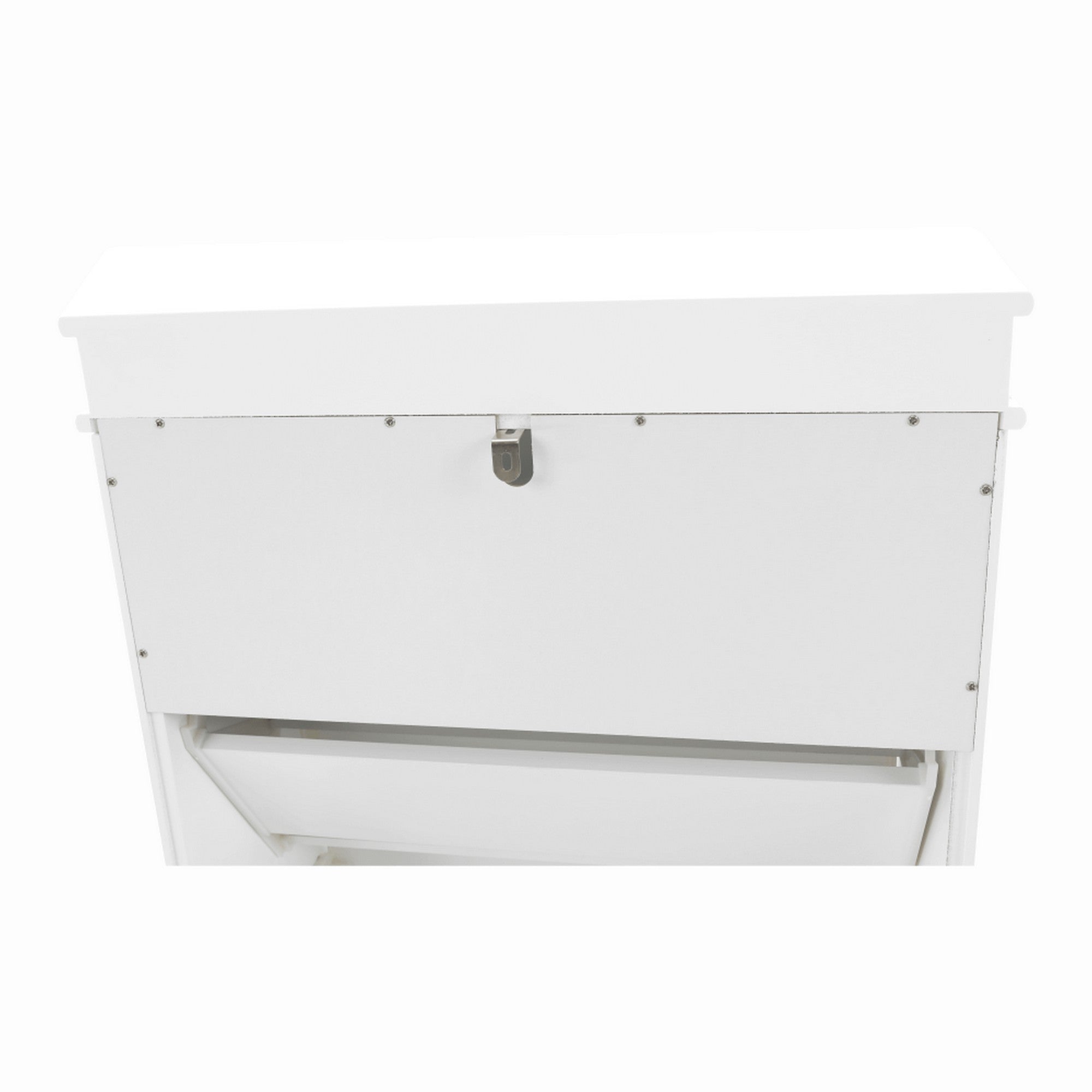 Pantofar SEBER TYP 2, alb, PAL, 54x24x117 cm