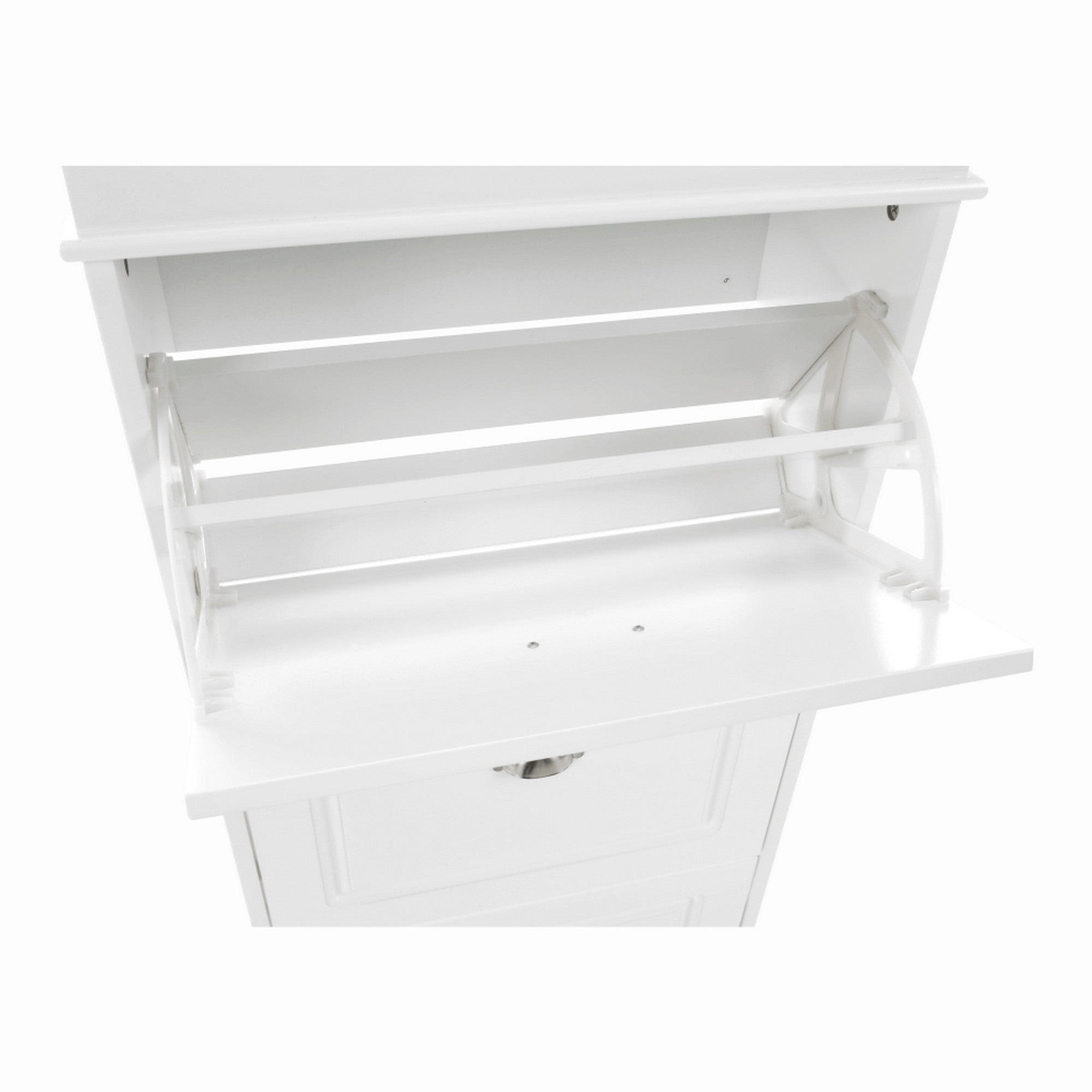 Pantofar SEBER TYP 2, alb, PAL, 54x24x117 cm