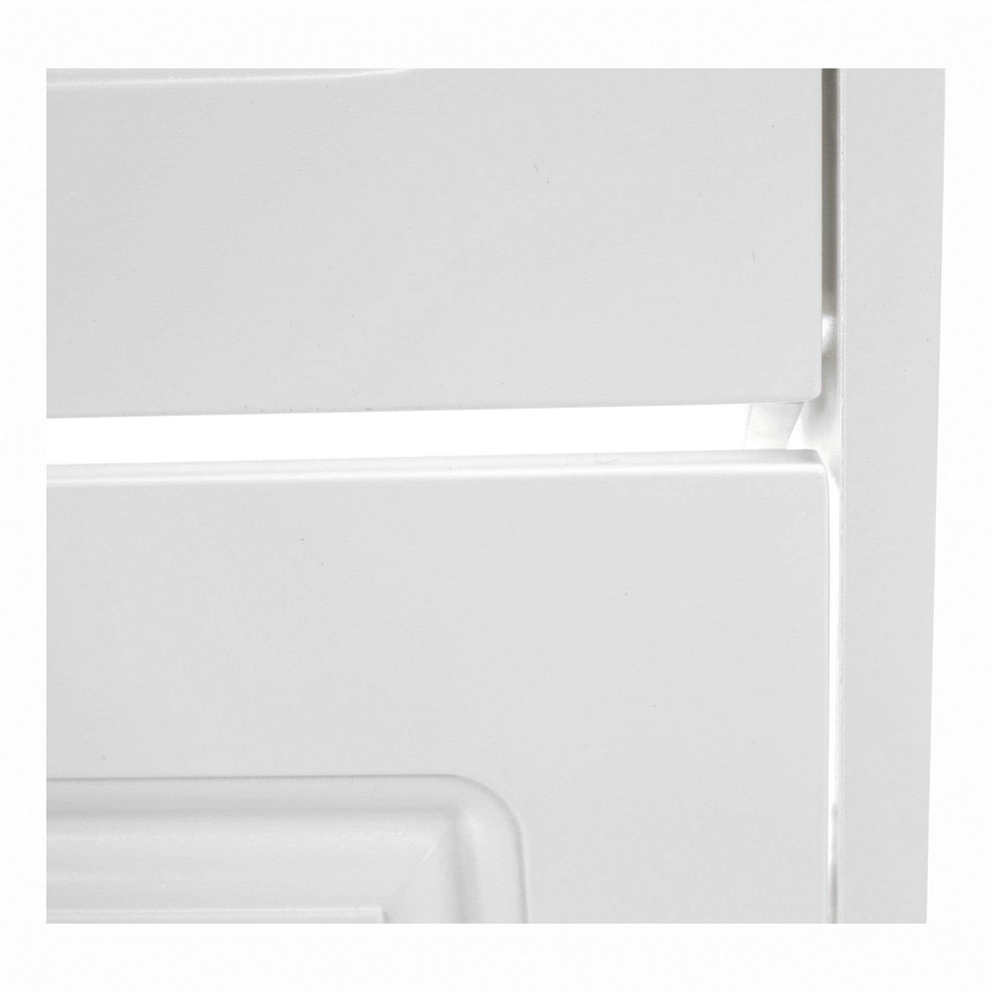 Pantofar SEBER TYP 2, alb, PAL, 54x24x117 cm