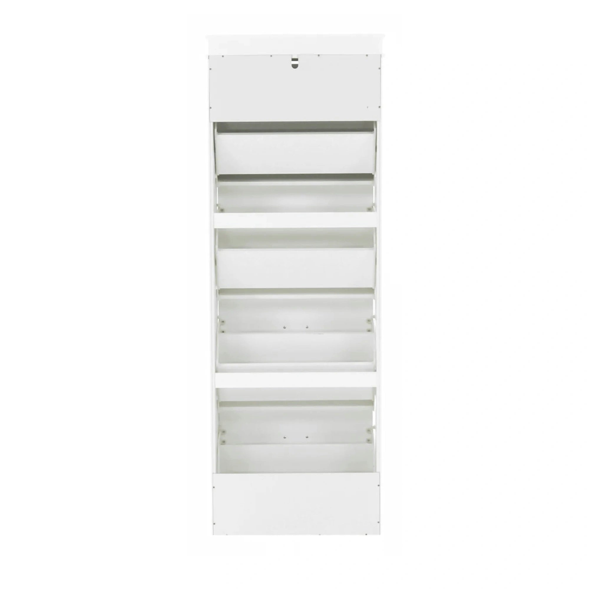 Pantofar SEBER TYP 3, alb, PAL, 54x24x152 cm