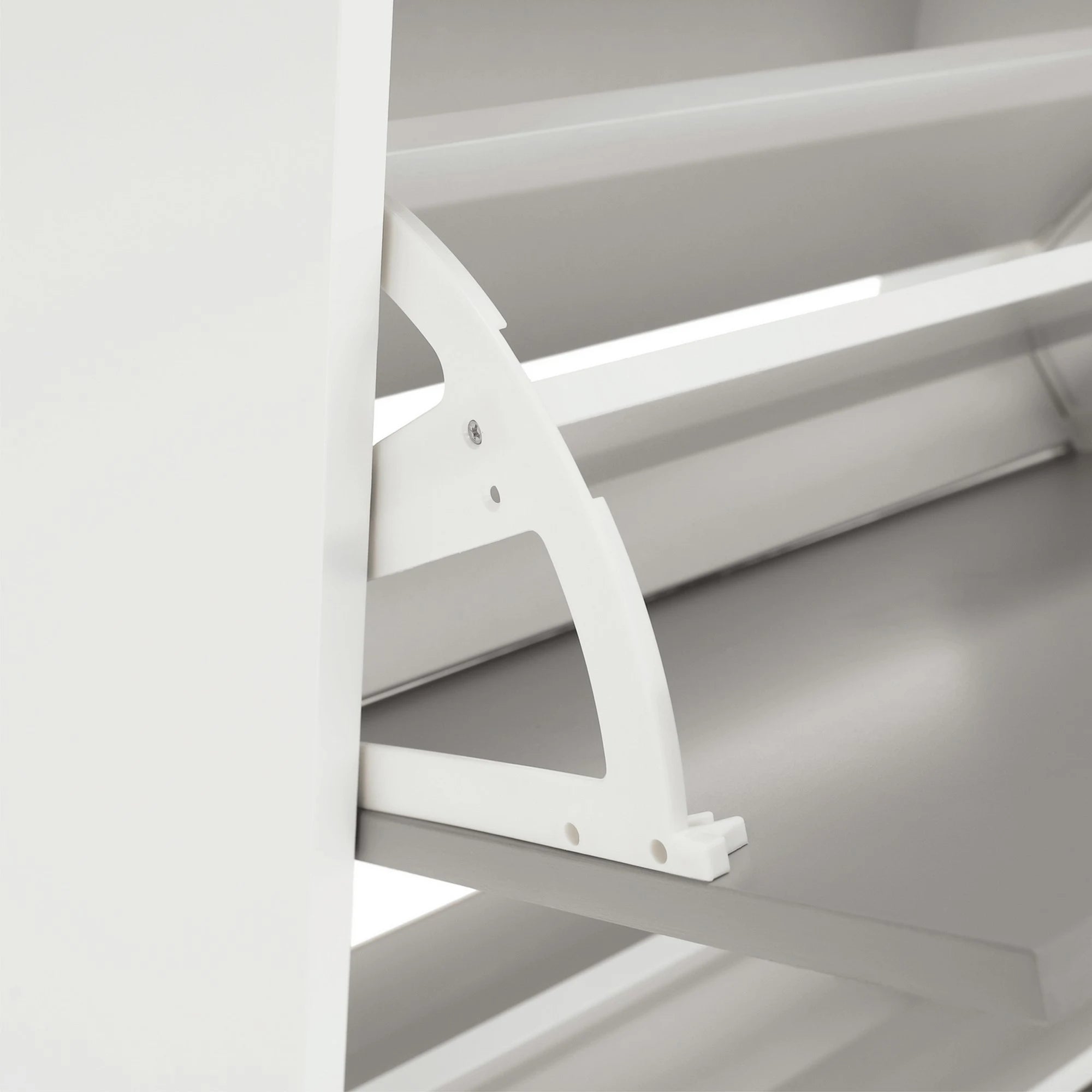 Pantofar SEBER TYP 3, gri/alb, PAL, 54x24x152 cm