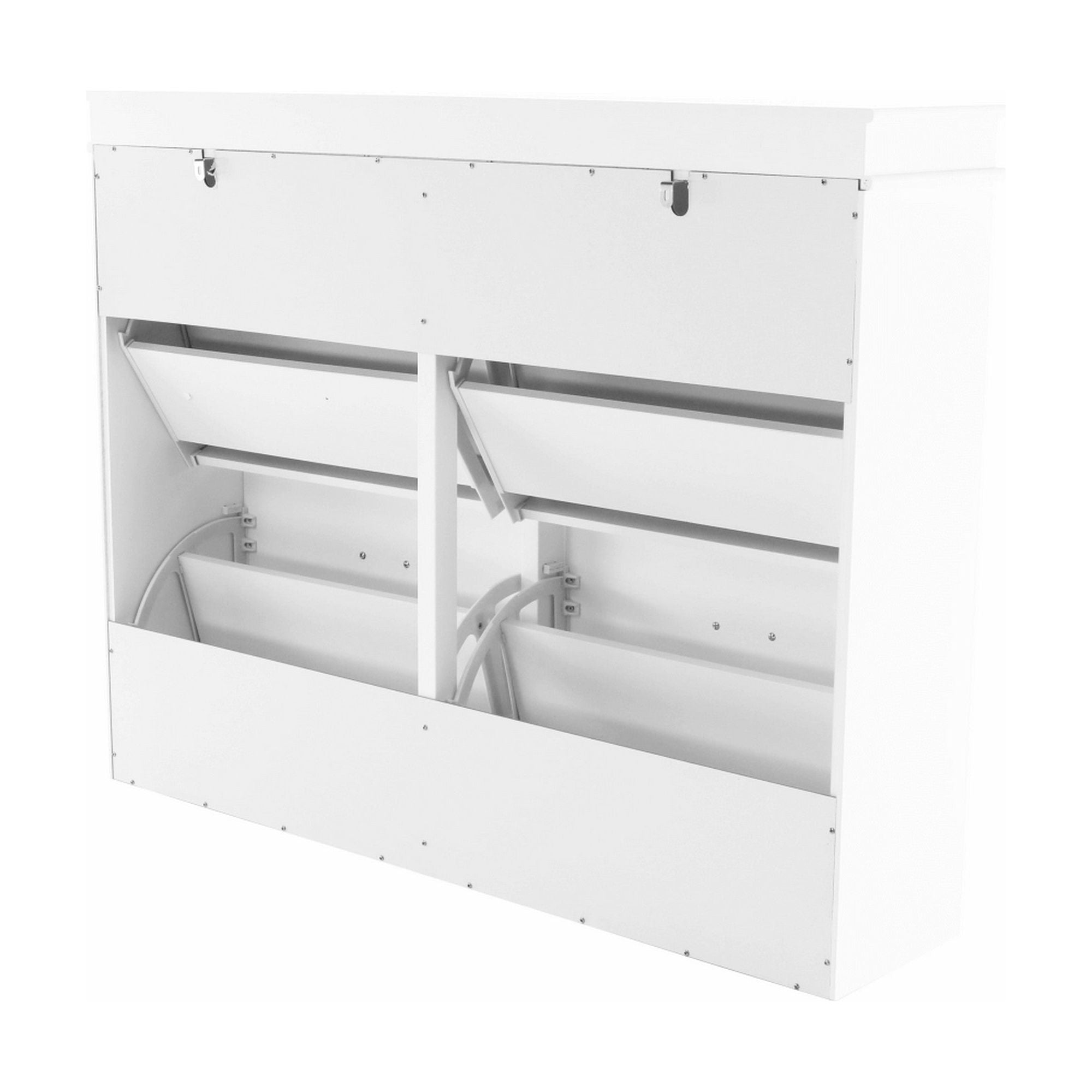 Pantofar SEBER TYP 5, alb, PAL, 105x24x82.5 cm