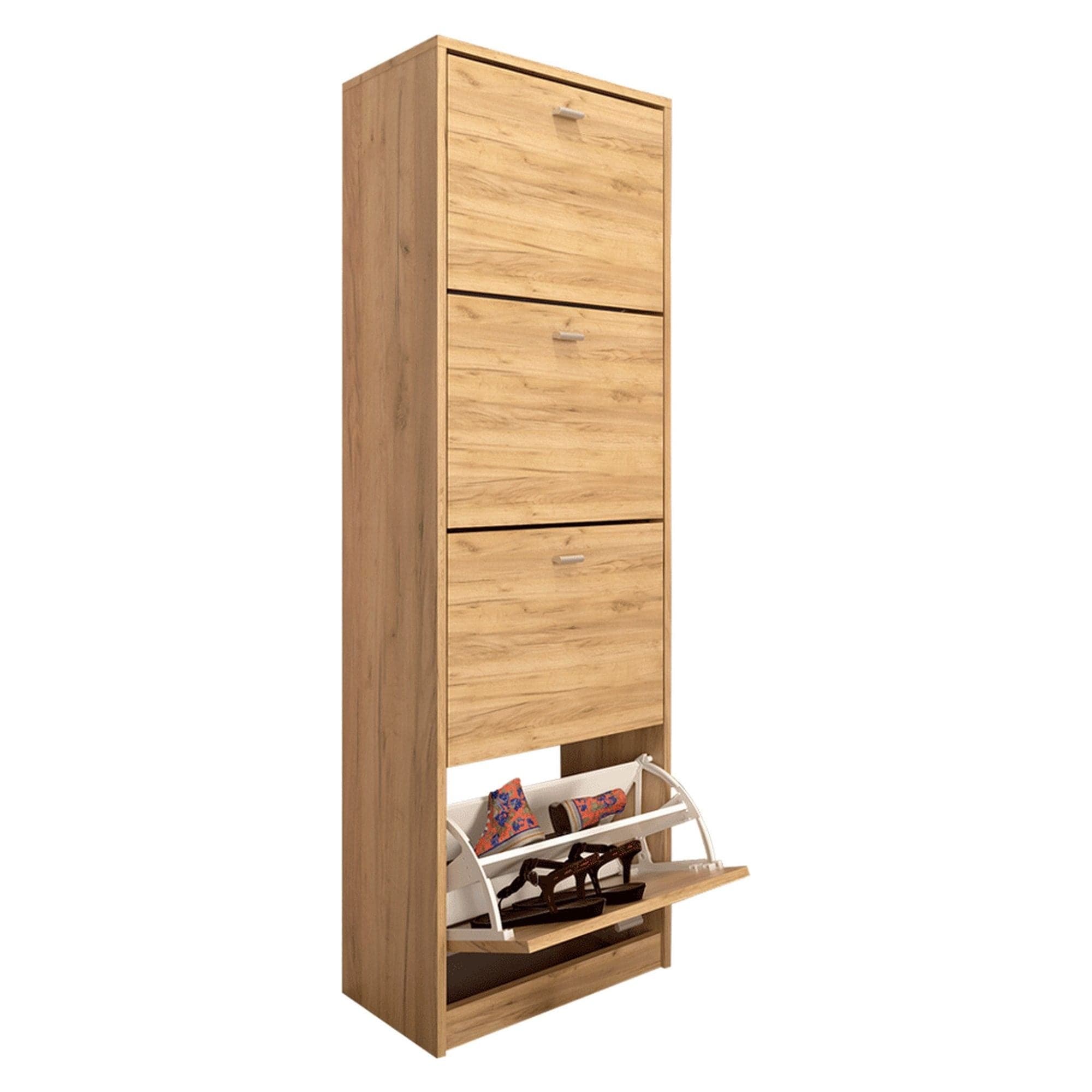 Pantofar VIVAT NEW TYP 3, stejar sonoma, PAL melaminat, 50x28x152 cm