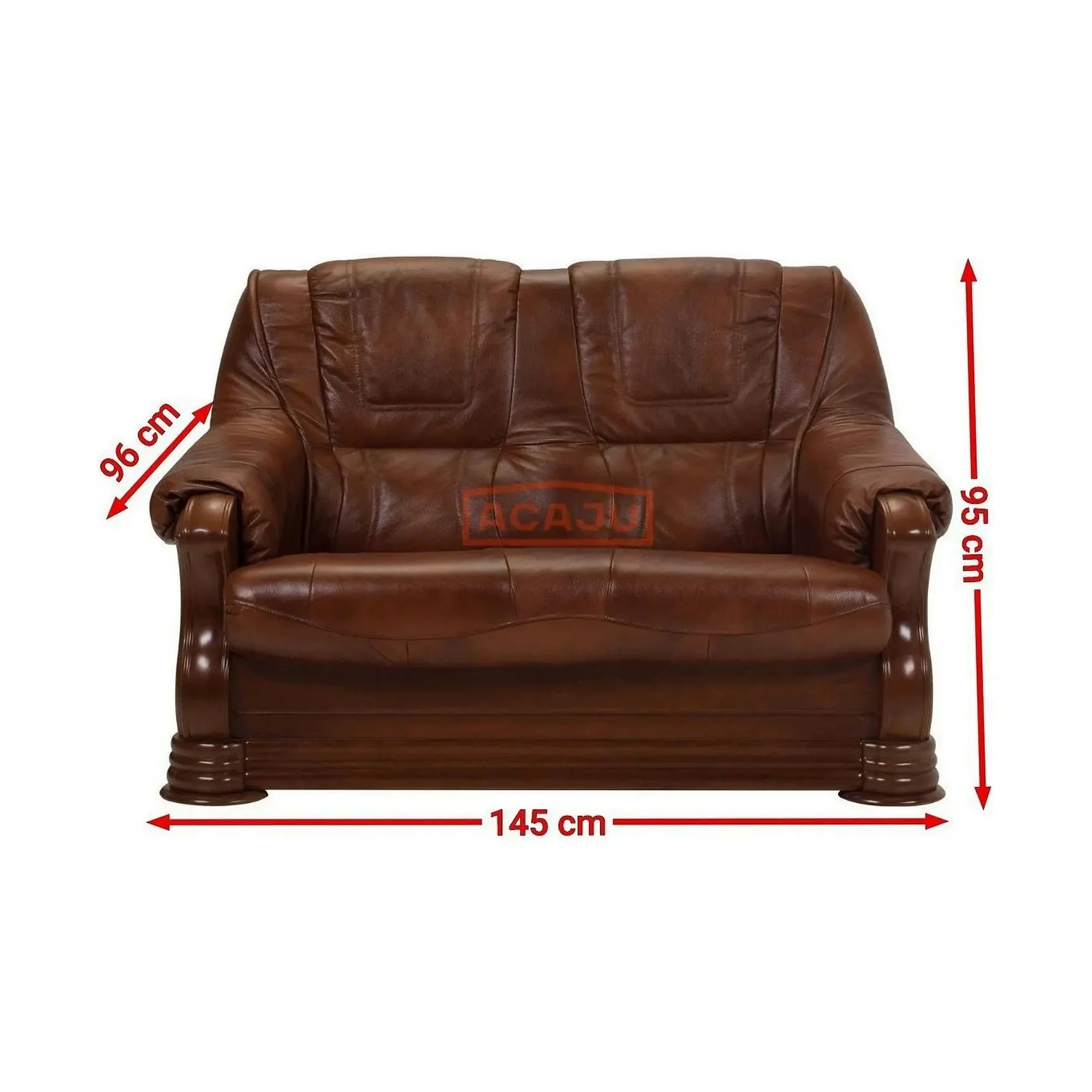 PARMA 321 pachet special FIX (canapea 3 locuri fixa, canapea 2 locuri fixa, fotoliu fix din piele naturala Madras)