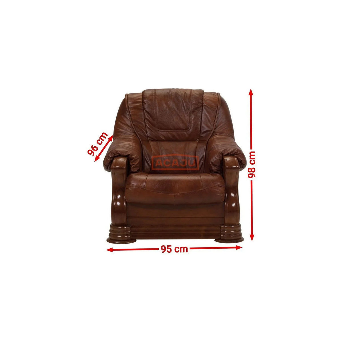 PARMA 321 pachet special FIX (canapea 3 locuri fixa, canapea 2 locuri fixa, fotoliu fix din piele naturala Madras)