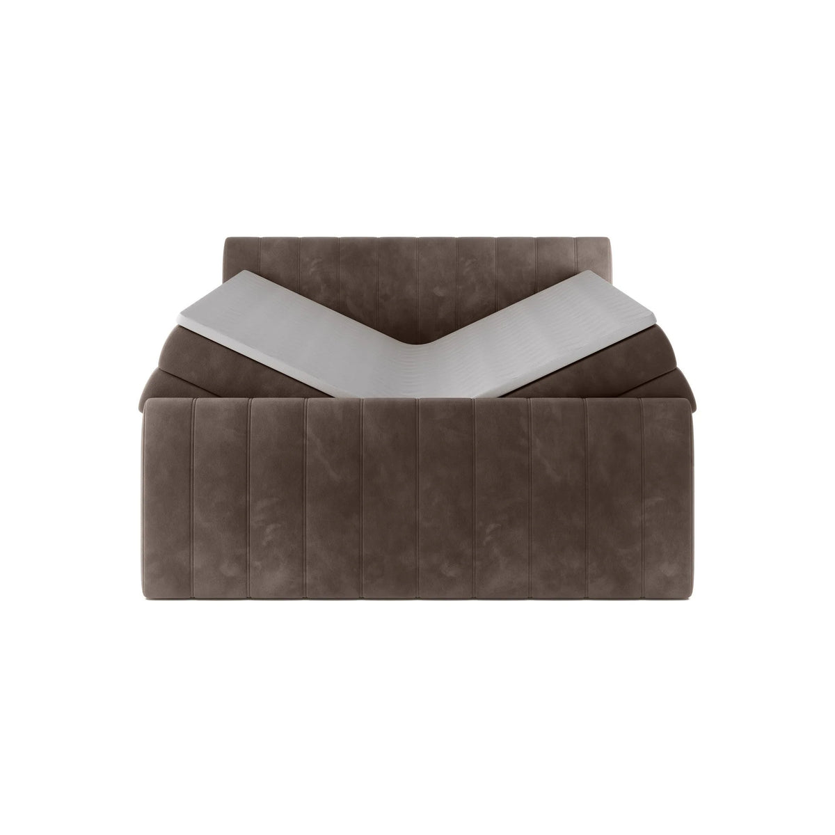 Pat boxspring CARINA 160x200, personalizabil materiale Gama Premium, cu spatiu depozitare, saltele si topper