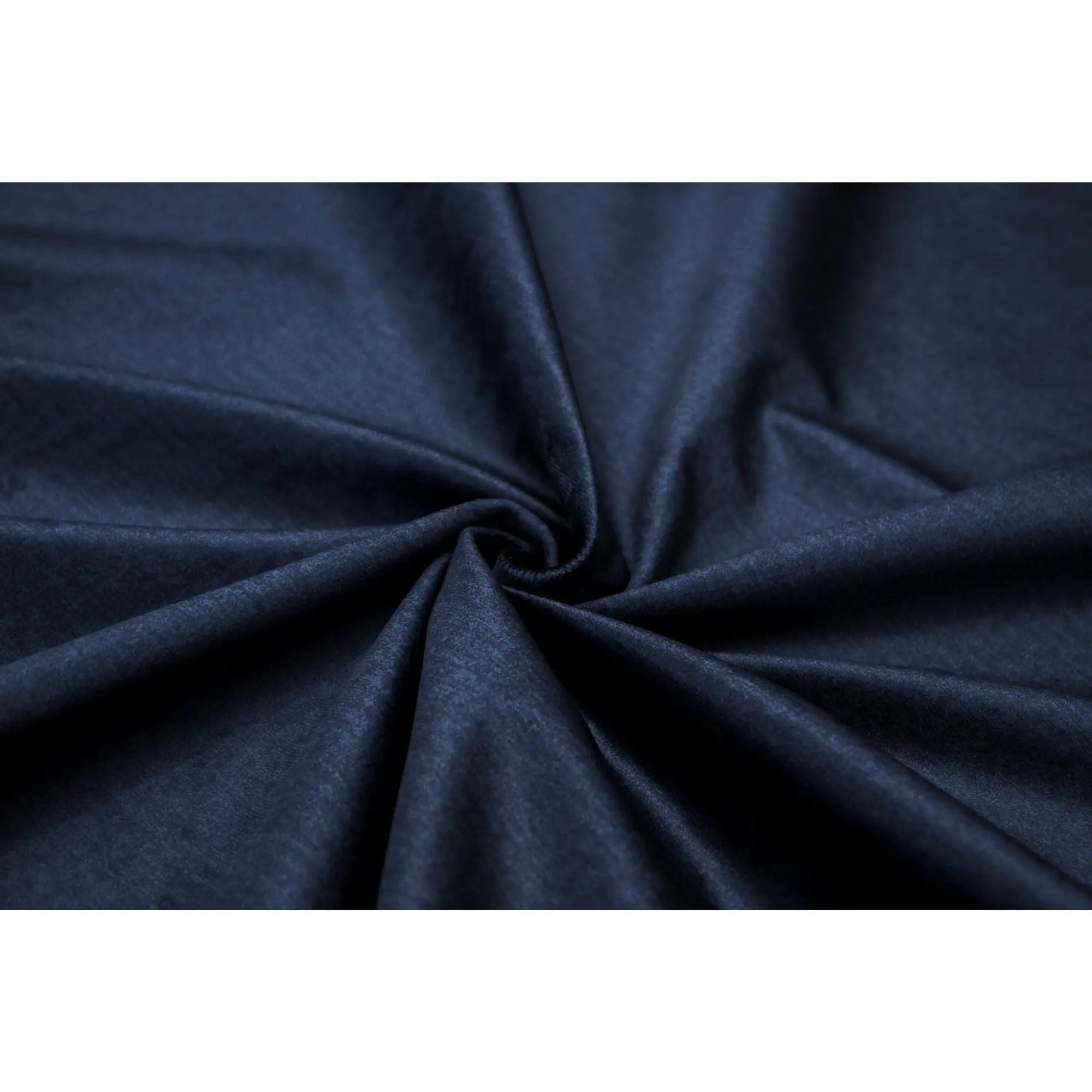 Pat boxspring MADISON 160x200, stofa catifelata albastru inchis - Monolith 79, cu saltele si topper