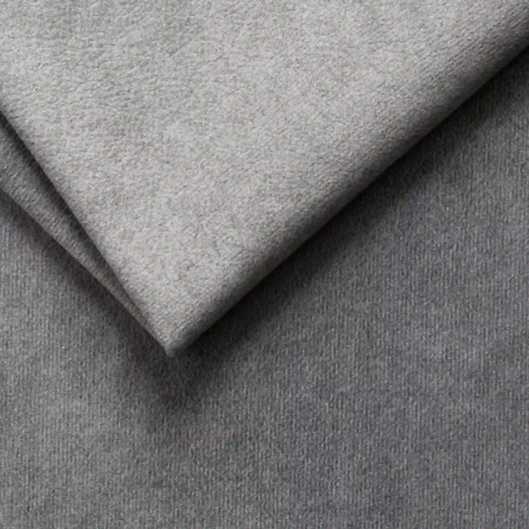 Pat boxspring MADISON 180x200, stofa catifelata gri - Salvador 14, Gama Premium, cu saltele si topper