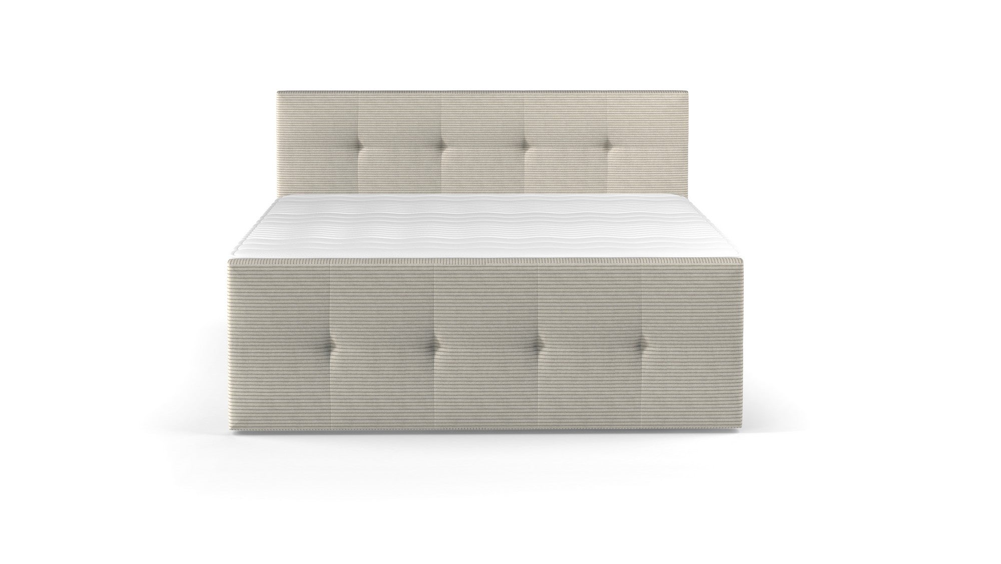 Pat boxspring MEDINO 160x200, personalizabil materiale gama Oferta Avantaj, cu saltele, topper si lada pentru depozitare