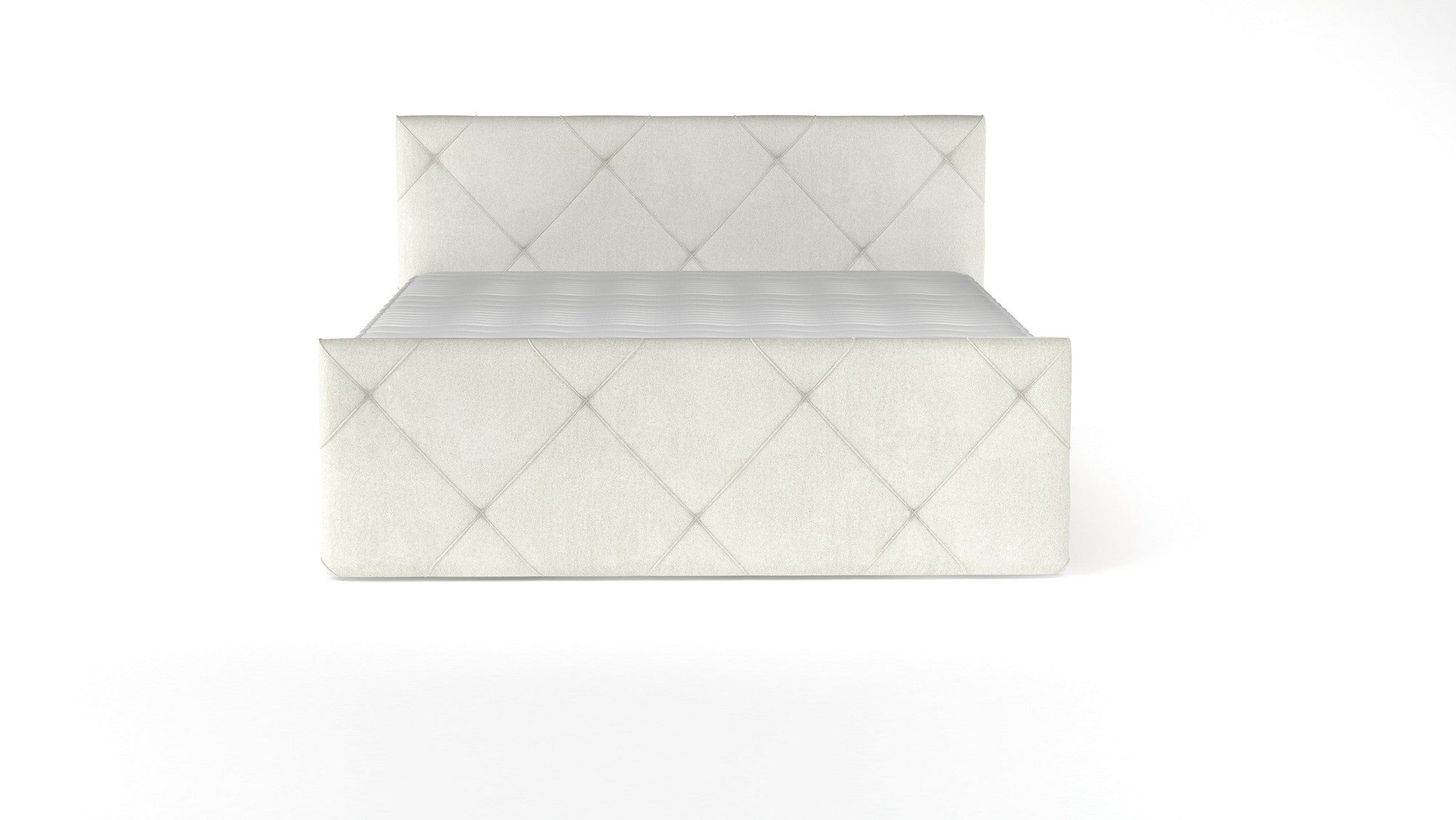 Pat boxspring MOSSA 160x200, personalizabil materiale Gama Premium, cu saltele, topper si lada pentru depozitare