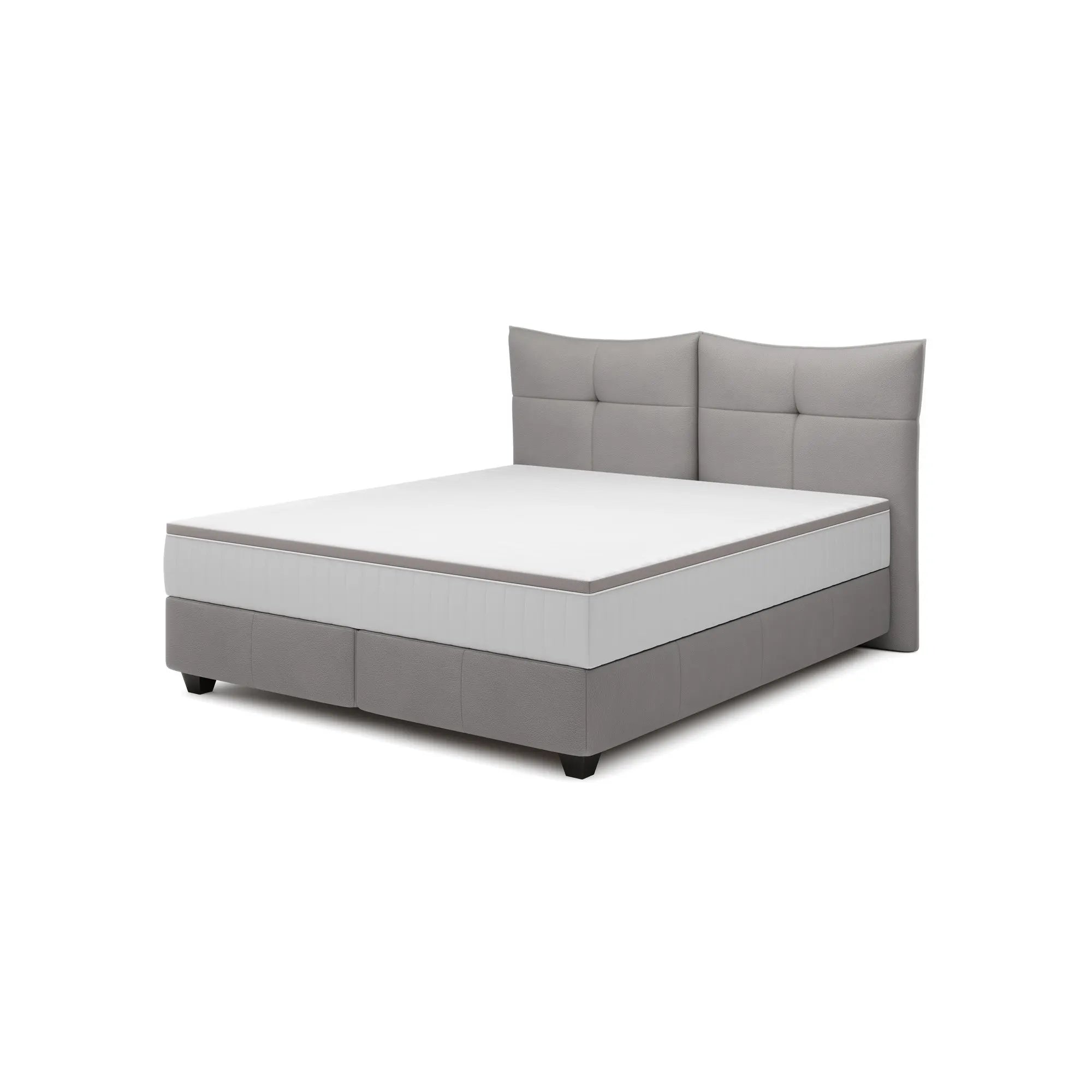 Pat CADIS 180x200, personalizabil materiale Gama Premium, cu suport pentru saltea