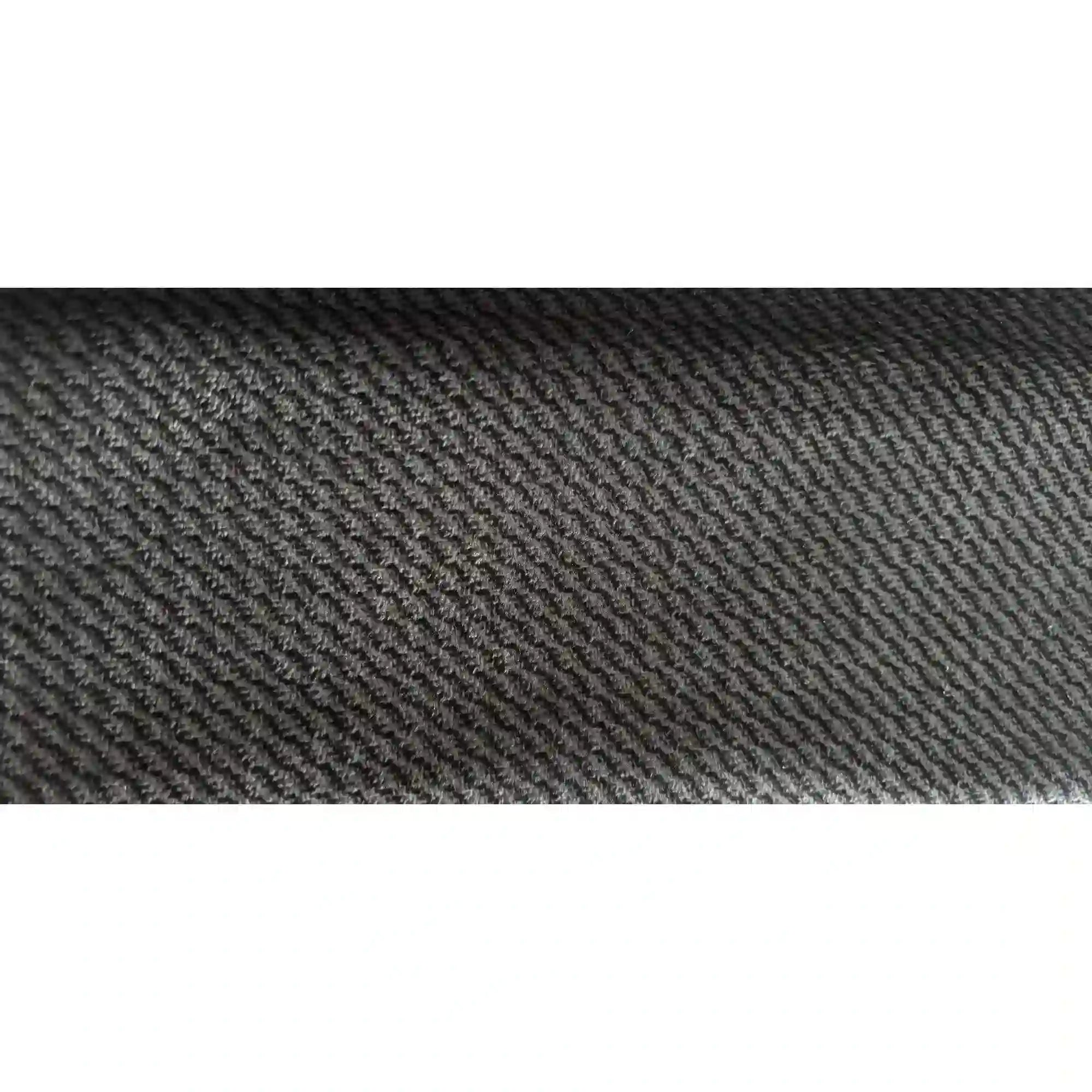 Pat CARBON 160x200, stofa clasica gri inchis - Notti 1029, cu somiera si spatiu depozitare