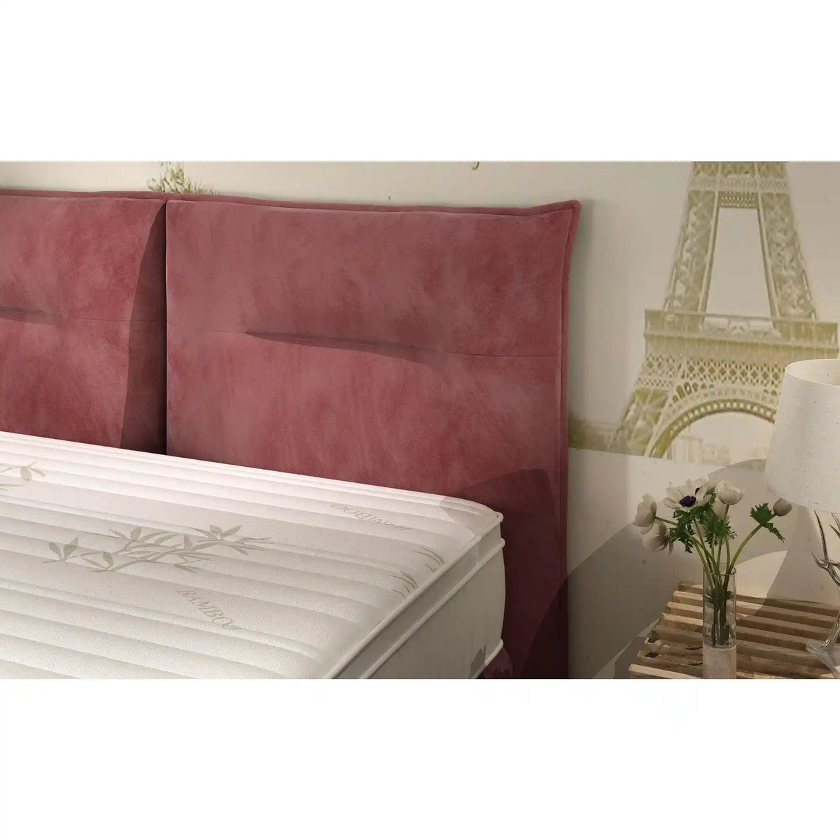 Pat FOG 160x200, personalizabil materiale gama Oferta Avantaj, cu suport pentru saltea