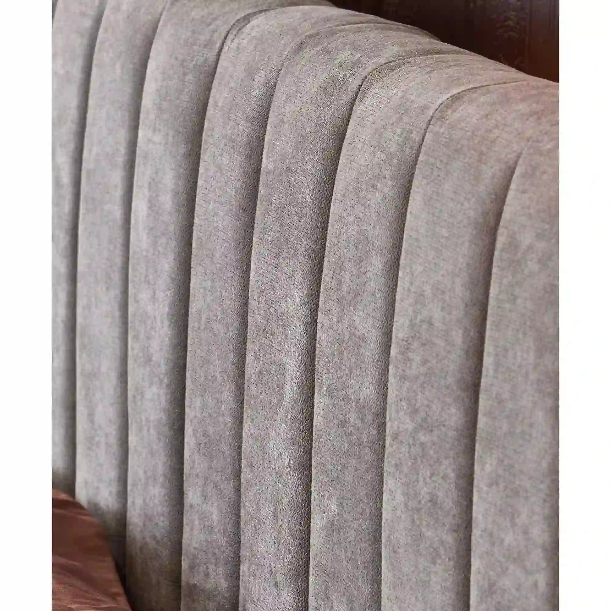 Pat FRANCESCA 160x200, stofa clasica gri, cu somiera