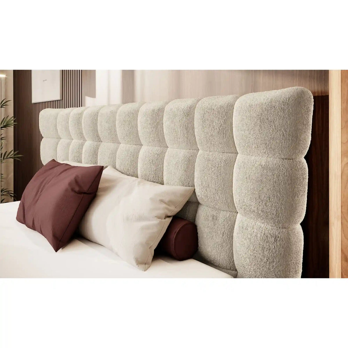 Pat INFERNO 180x200, personalizabil materiale gama Oferta Avantaj, cu suport pentru saltea