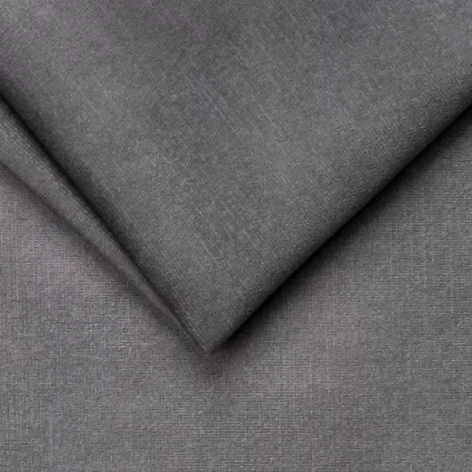 Pat NAOMI SR 180x200, stofa catifelata gri - Palladium 16, Gama Premium, suport saltea si sistem de reglare