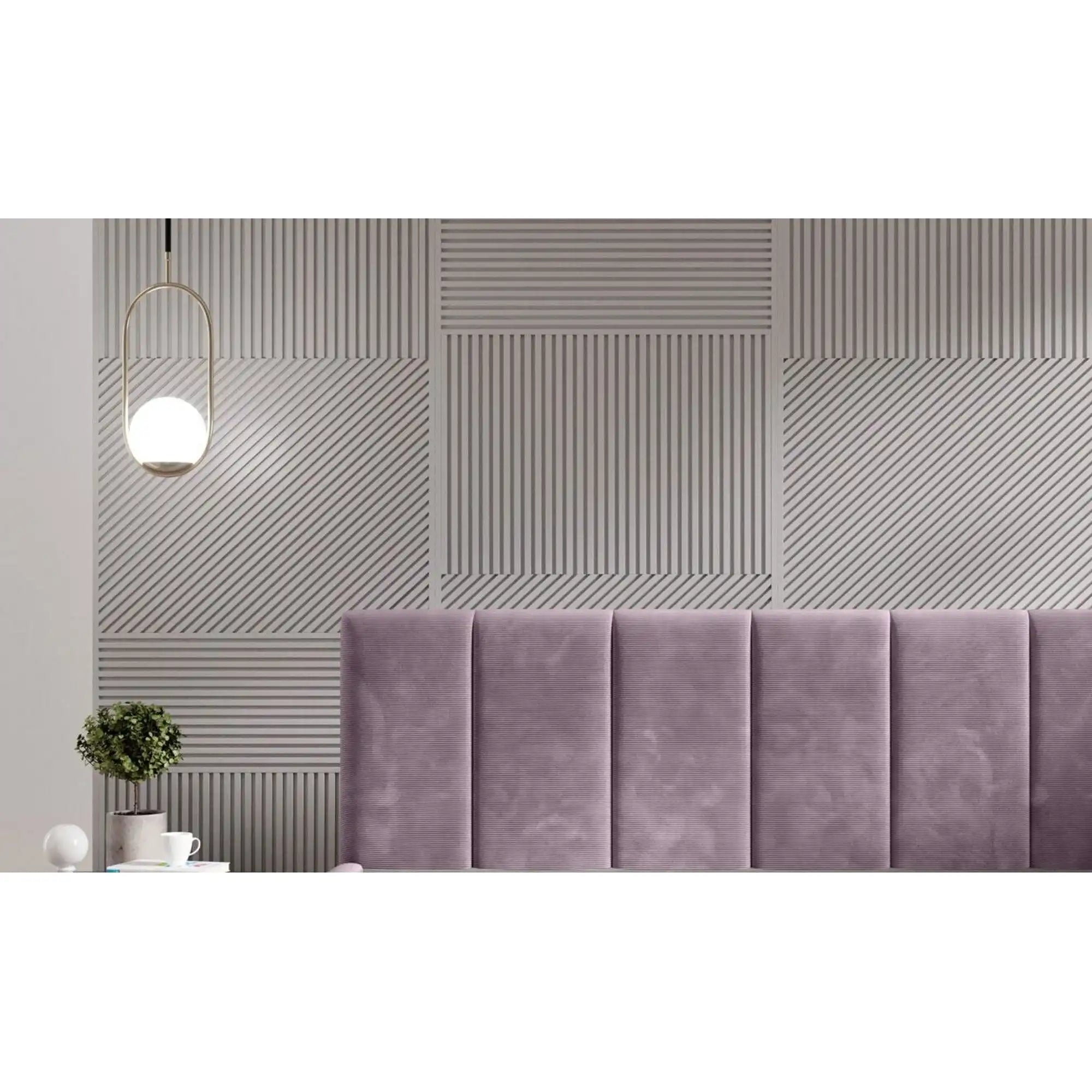 Pat RIVA SR 160x200, stofa catifelata roz - Riviera 62, Gama Premium, cu suport saltea si sistem de reglare