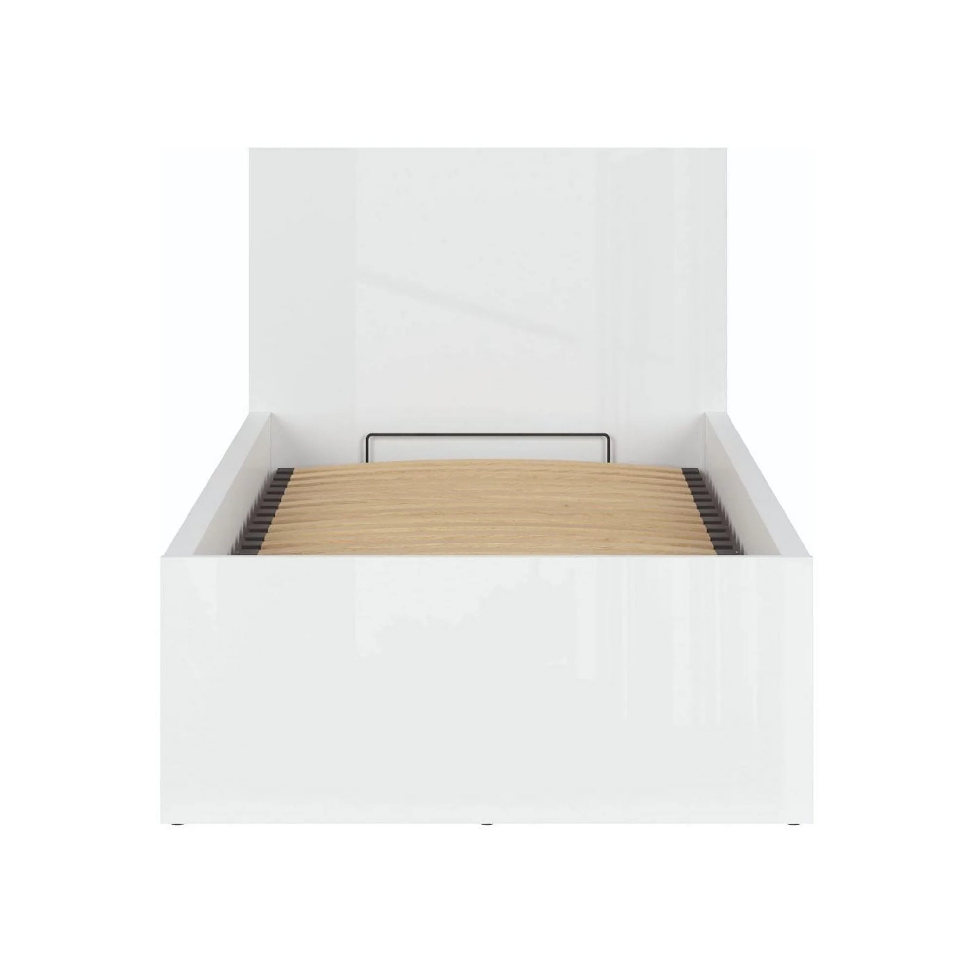 Pat TETRIX 90x200, alb, PAL, cu somiera