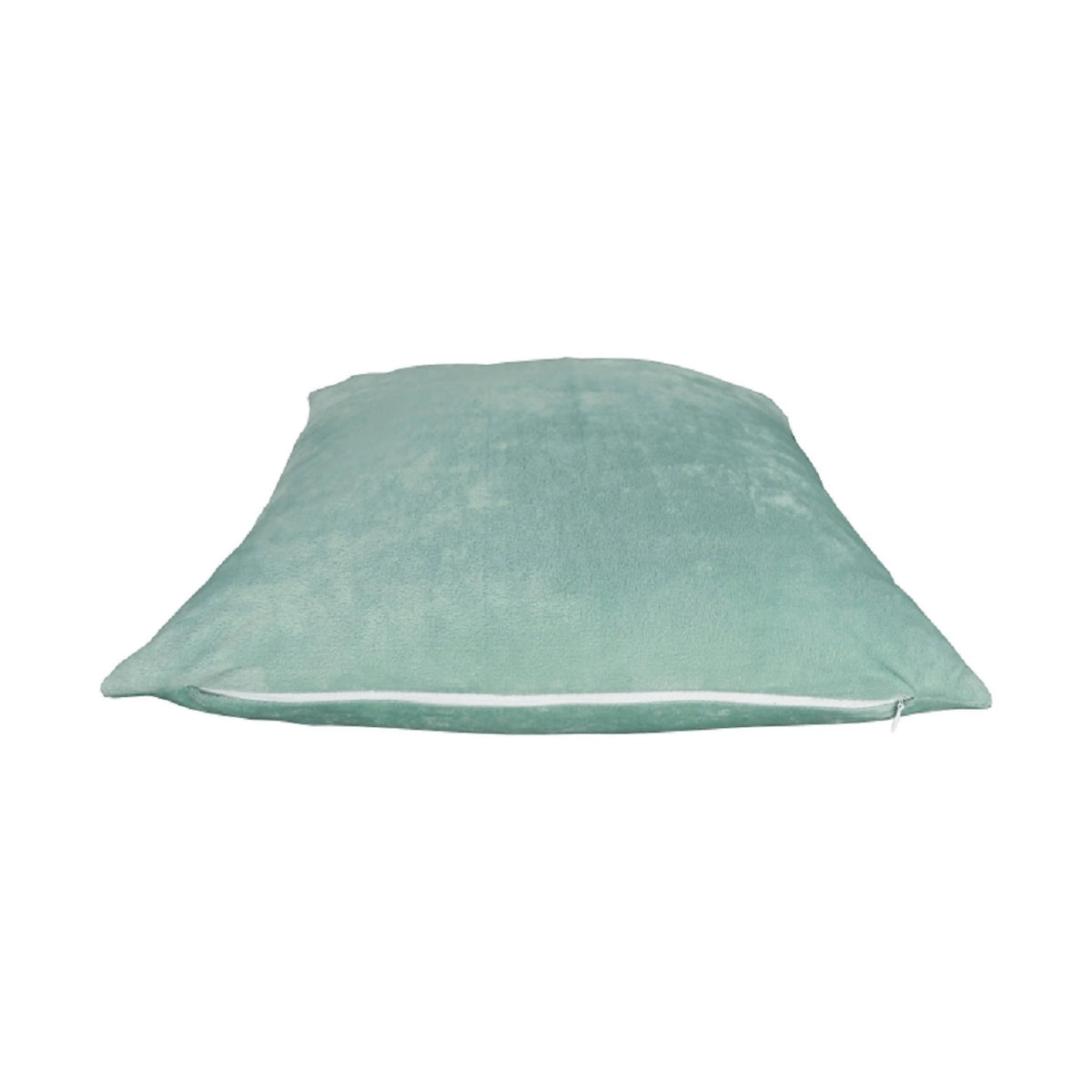 Perna OLAJA TIPUL 10, verde menta - Velvet 56, tesatura catifelata, cu husa detasabila, 60x60 cm