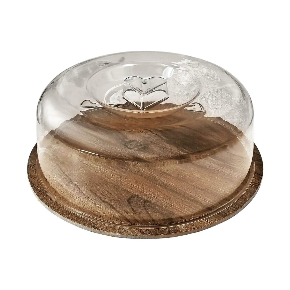 Platou de servire tort MCH10719, maro, plastic