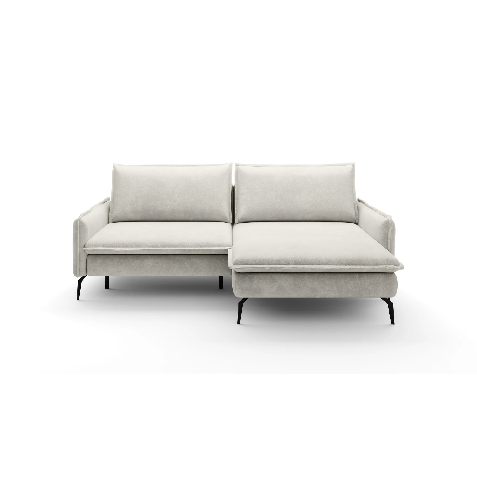 Coltar extensibil GLOSSY, personalizabil materiale Gama Premium, cu lada depozitare, 226x162x88 cm
