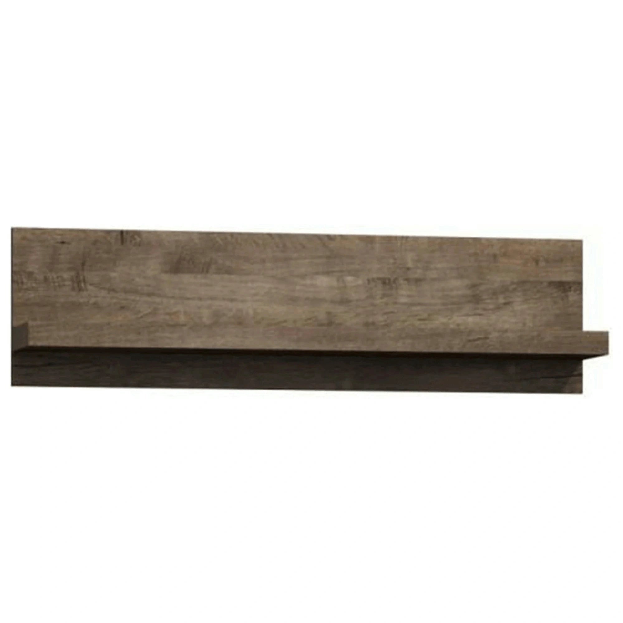Polita INFINITY 11, frasin inchis, PAL melaminat, 120x18x32 cm