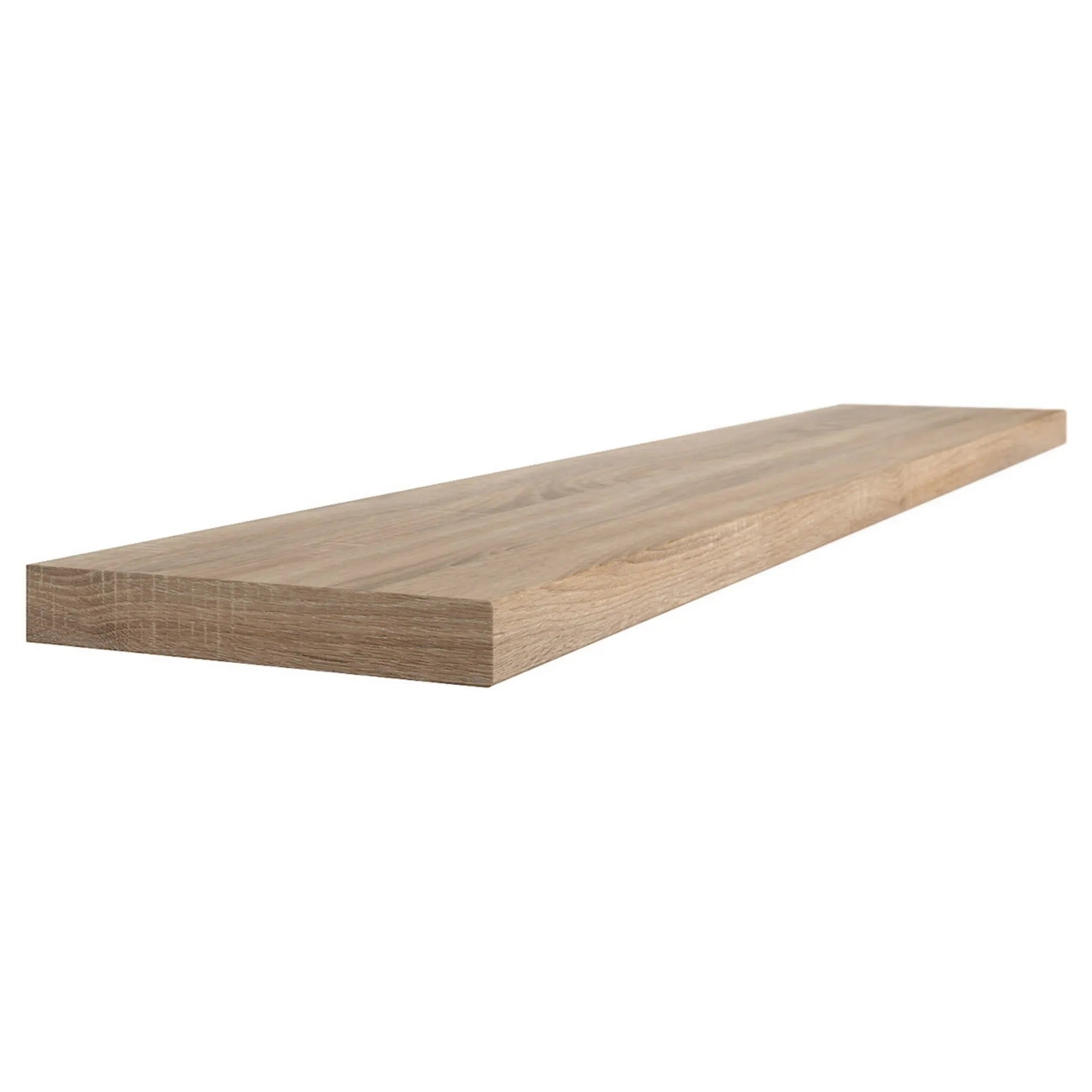 Polita KASPIAN, stejar sonoma, PAL, 144x25x3 cm