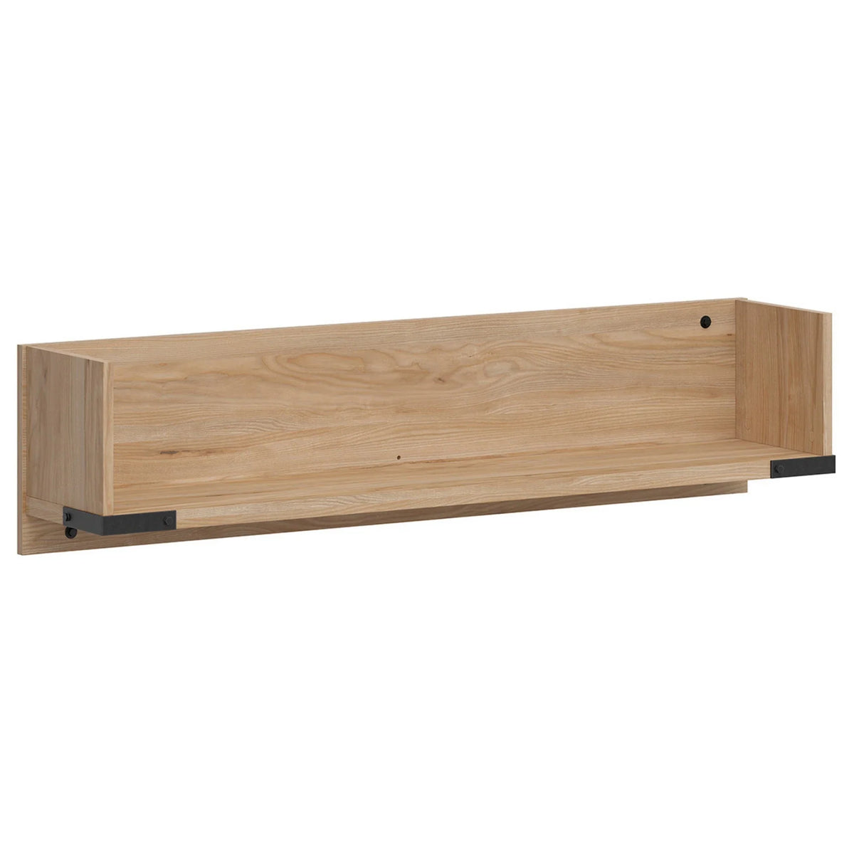 Polita LARA, stejar, PAL laminat, 117x24x28 cm